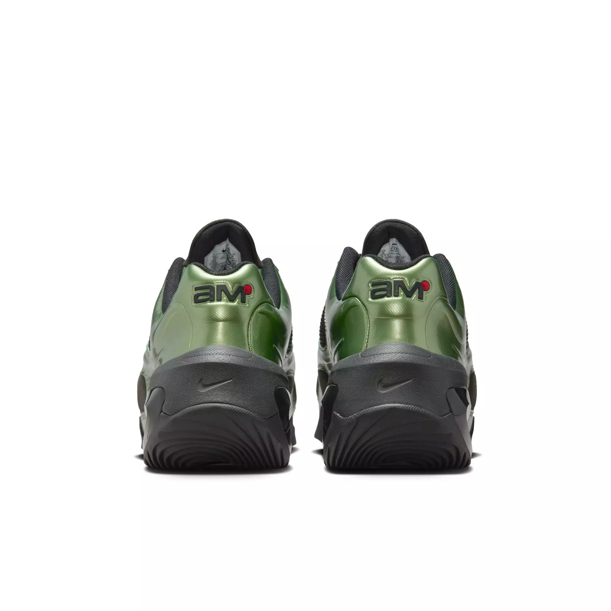 Nike Air Max Muse "Oil Green" Women's Shoe - BLACK/UNIVERSITY RED/OIL GREEN