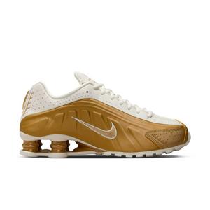 Nike Shox R4 "Soft Pearl/Metallic Gold" Women's Shoe