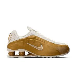 Nike Shox R4 "Soft Pearl/Metallic Gold" Women's Shoe