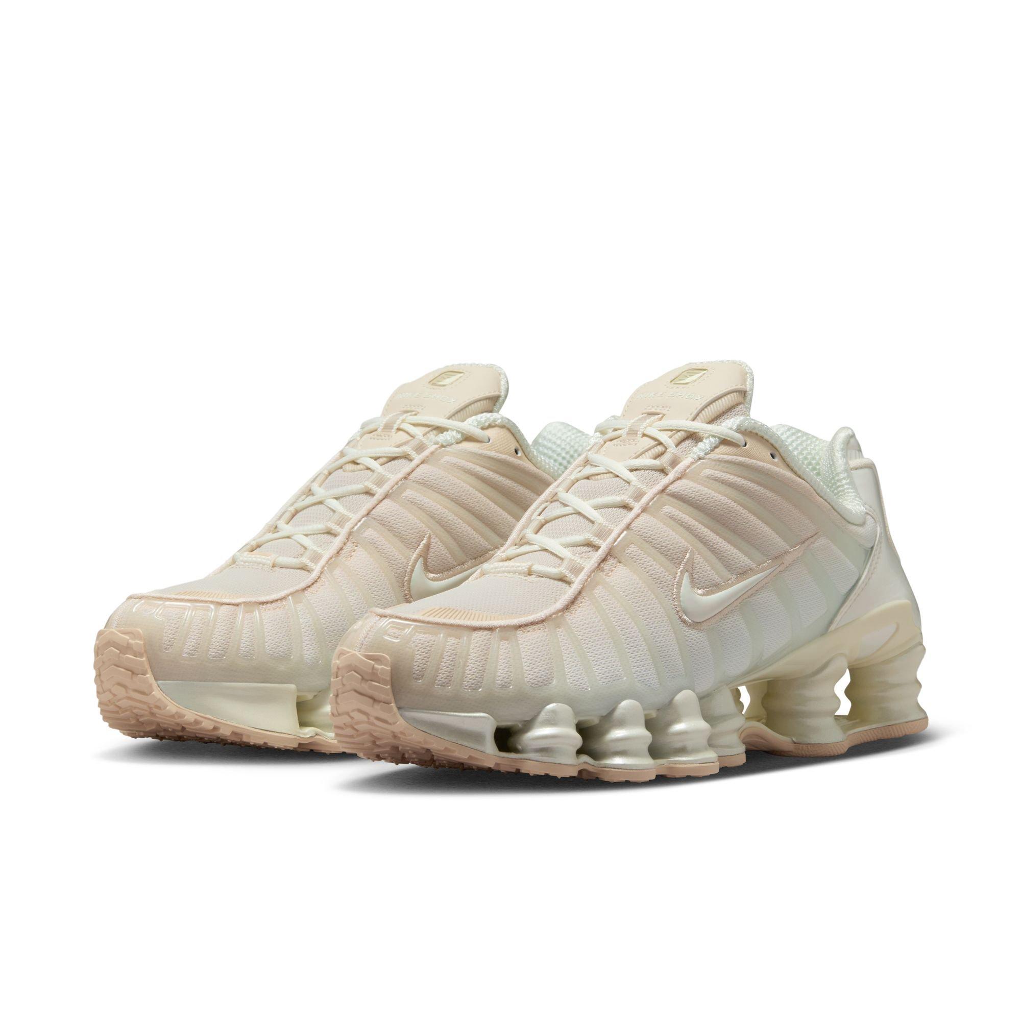 Nike Shox TL "Pearl White/Soft Pearl/Particle Pink" Women's Shoe - WHITE/PINK Thumbnail View 5