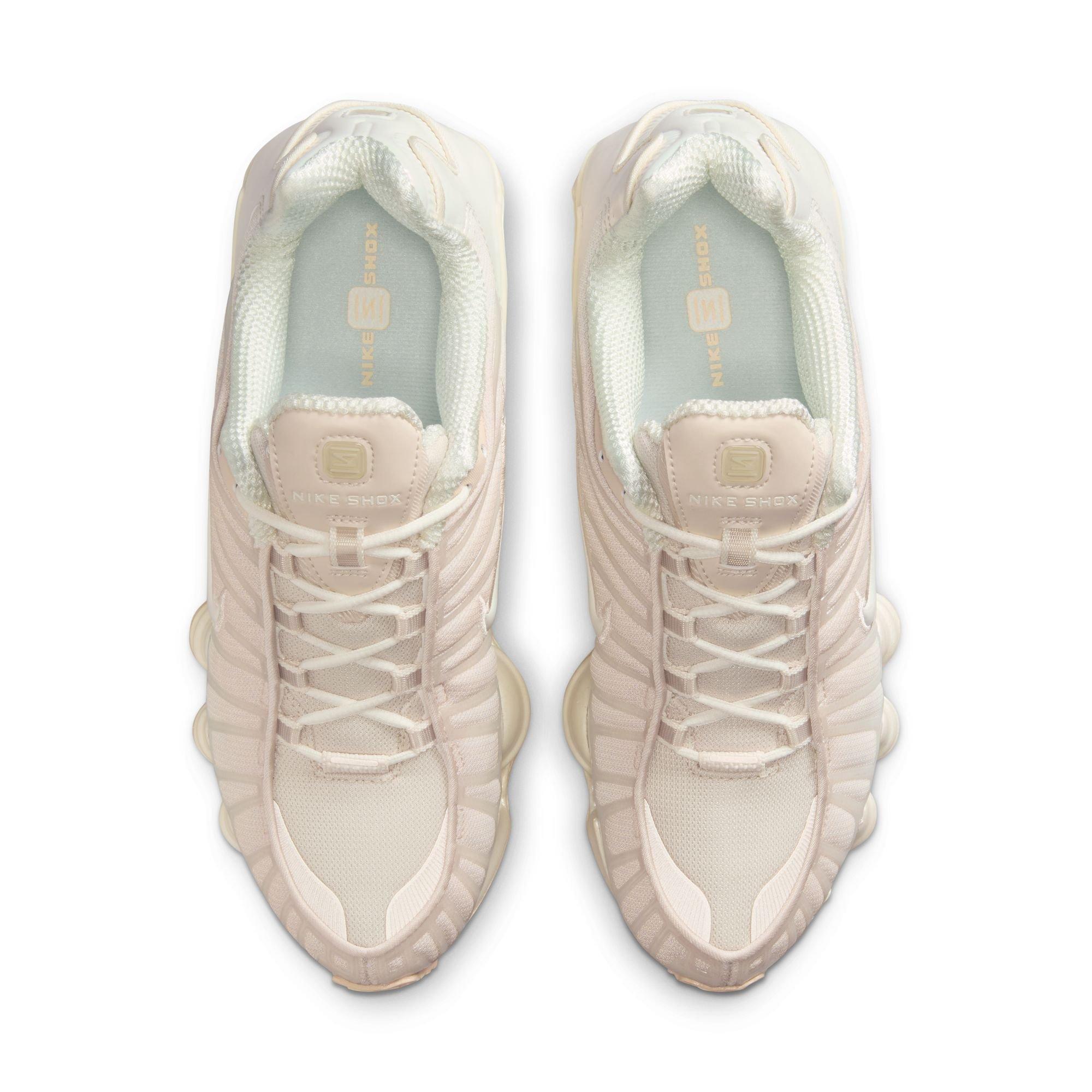 Nike Shox TL "Pearl White/Soft Pearl/Particle Pink" Women's Shoe - WHITE/PINK Thumbnail View 6