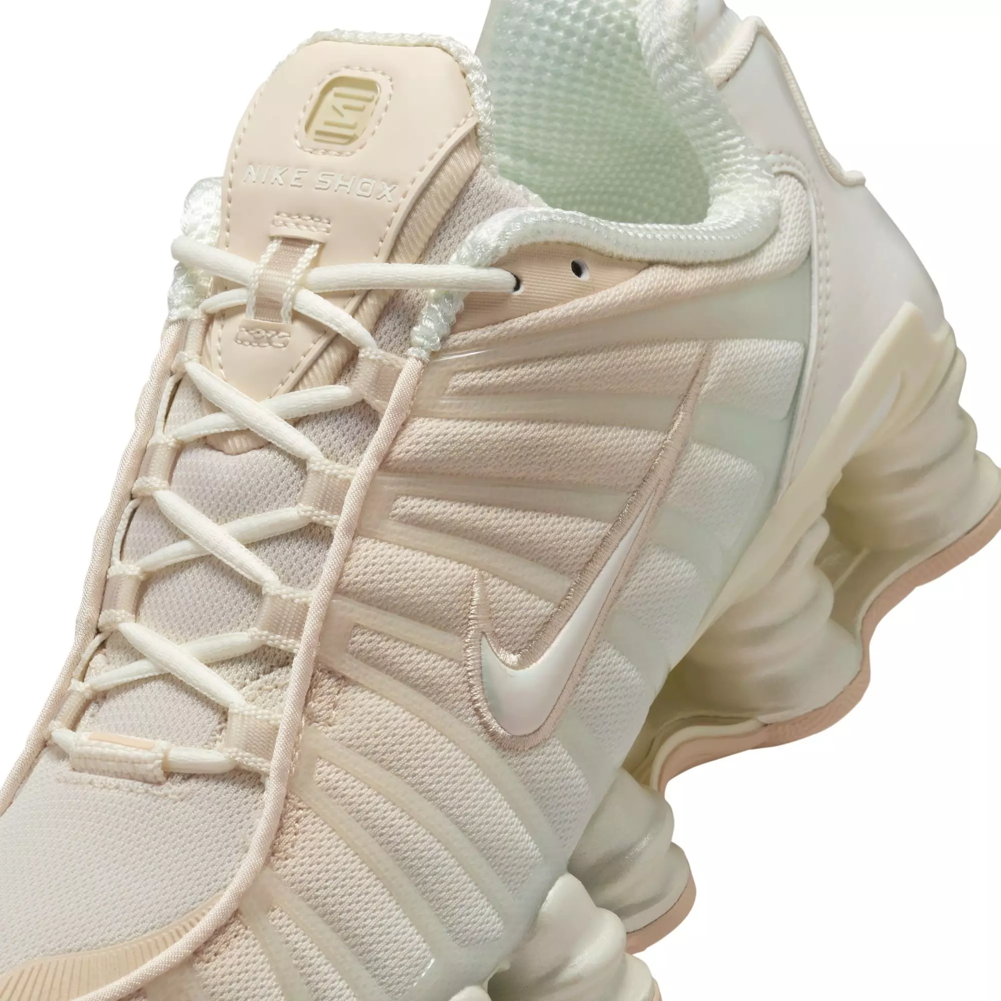 Nike Shox TL "Pearl White/Soft Pearl/Particle Pink" Women's Shoe - WHITE/PINK