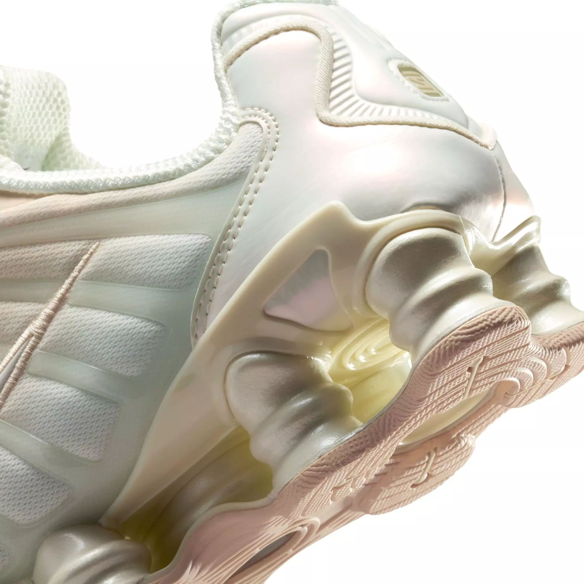 Nike Shox TL "Pearl White/Soft Pearl/Particle Pink" Women's Shoe - WHITE/PINK