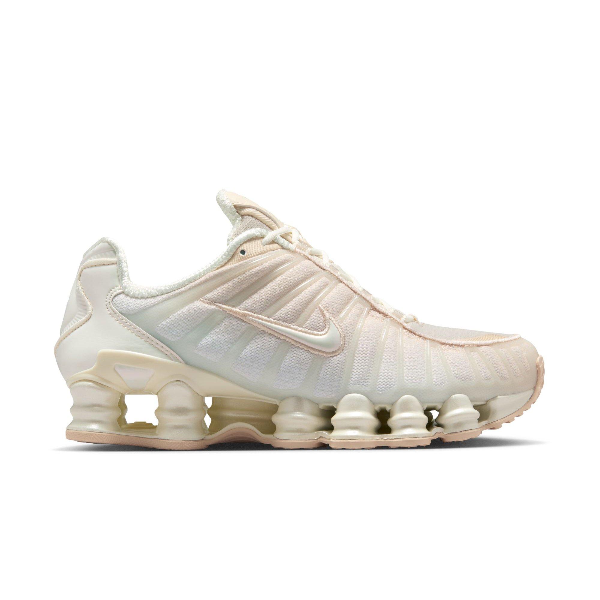 Nike Shox TL "Pearl White/Soft Pearl/Particle Pink" Women's Shoe - WHITE/PINK Thumbnail View 1