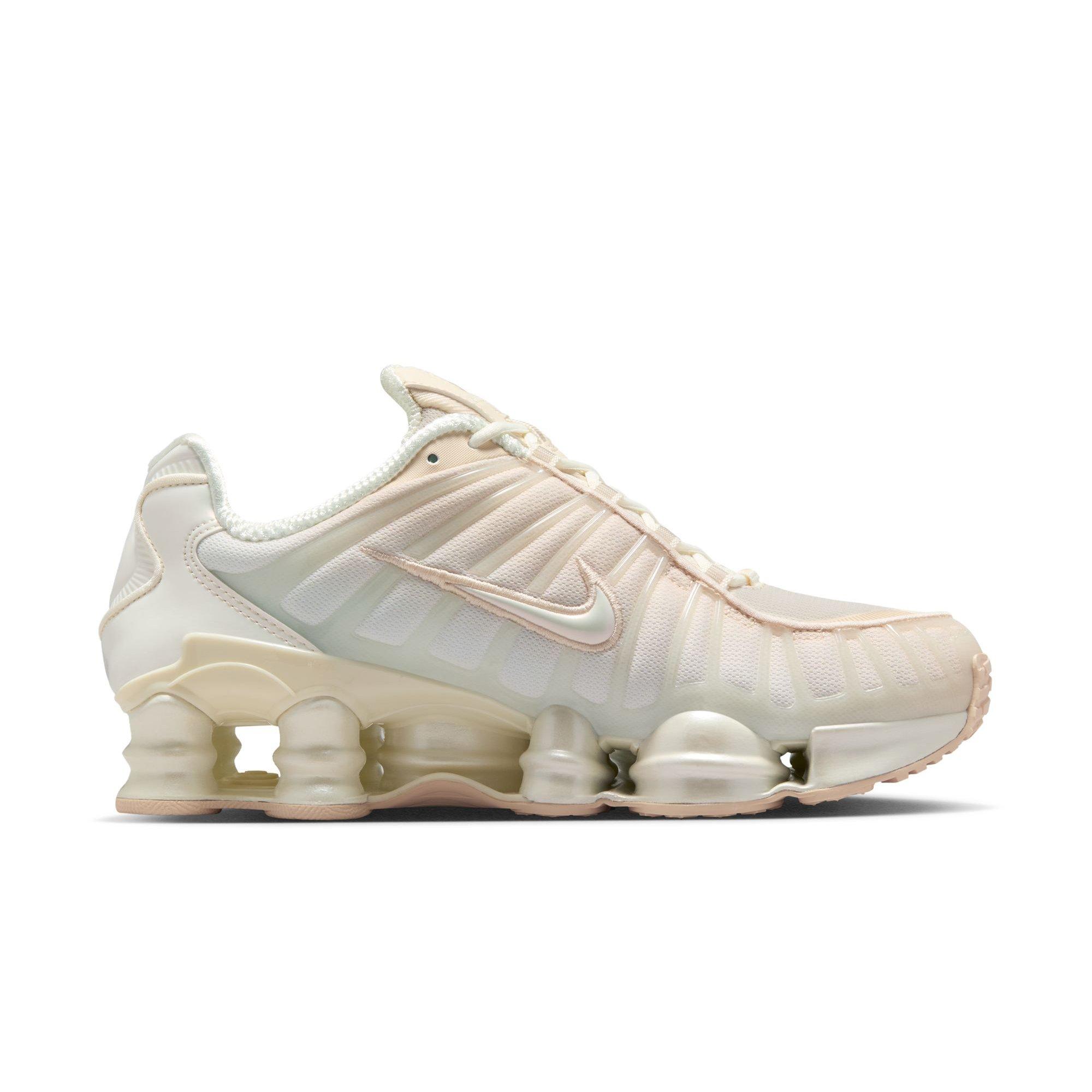 Nike Shox TL "Pearl White/Soft Pearl/Particle Pink" Women's Shoe - WHITE/PINK Thumbnail View 2