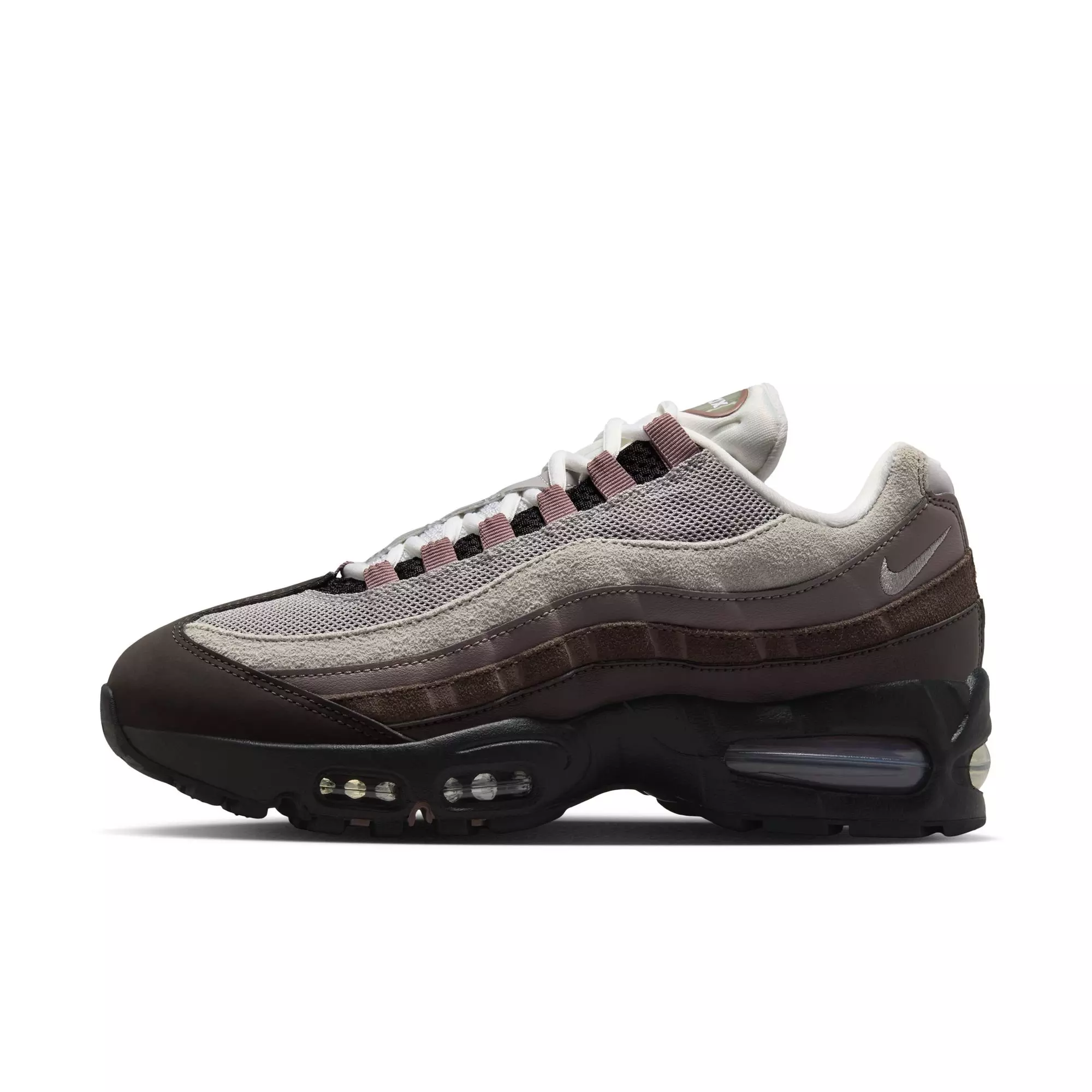 Nike Air Max 95 "Velvet Brown/Pearl Grey/Baroque Brown" Women's Shoe - BROWN/GREY