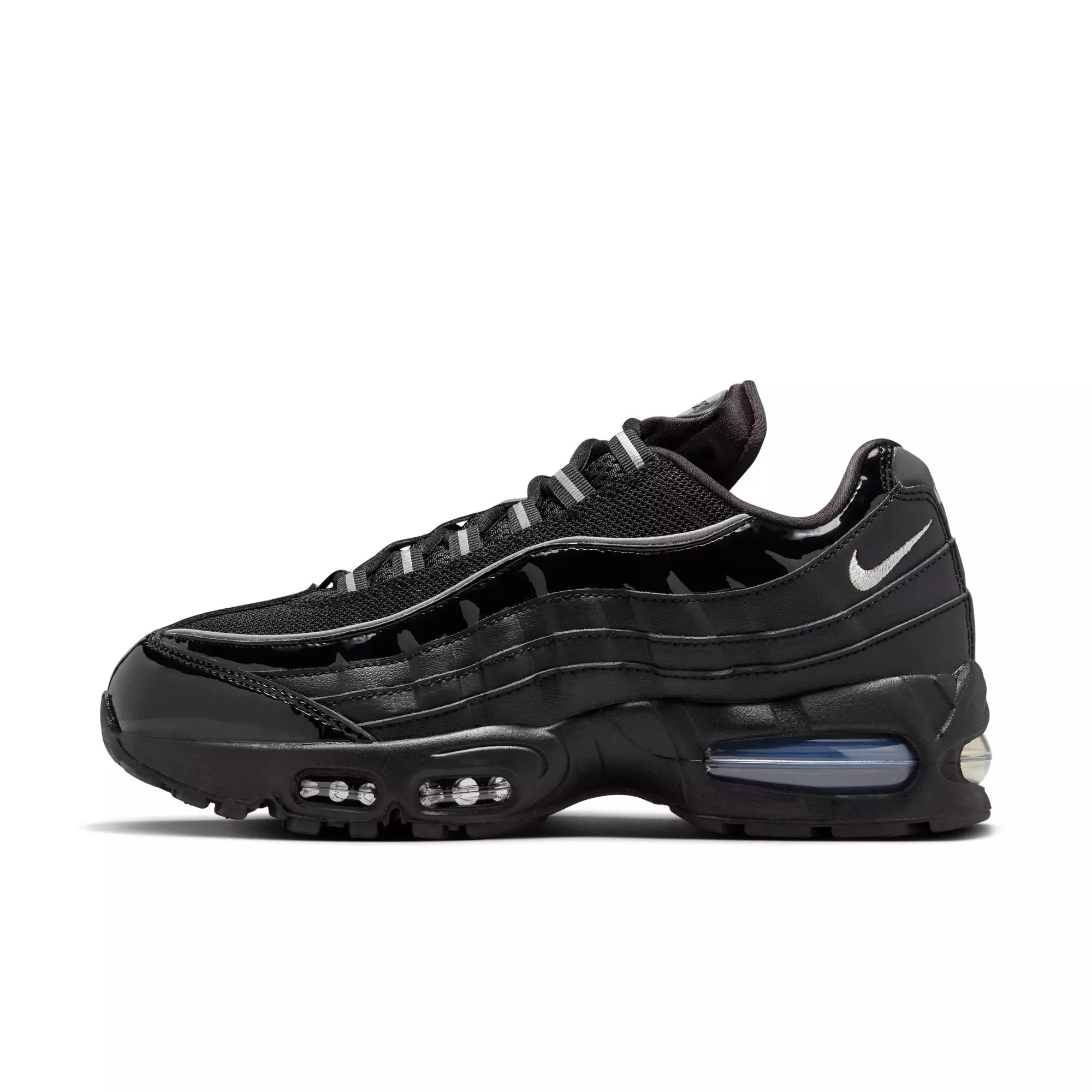 Nike Air Max 95 Big Bubble "Black/Metallic Silver/Reflect Silver" Women's Shoe