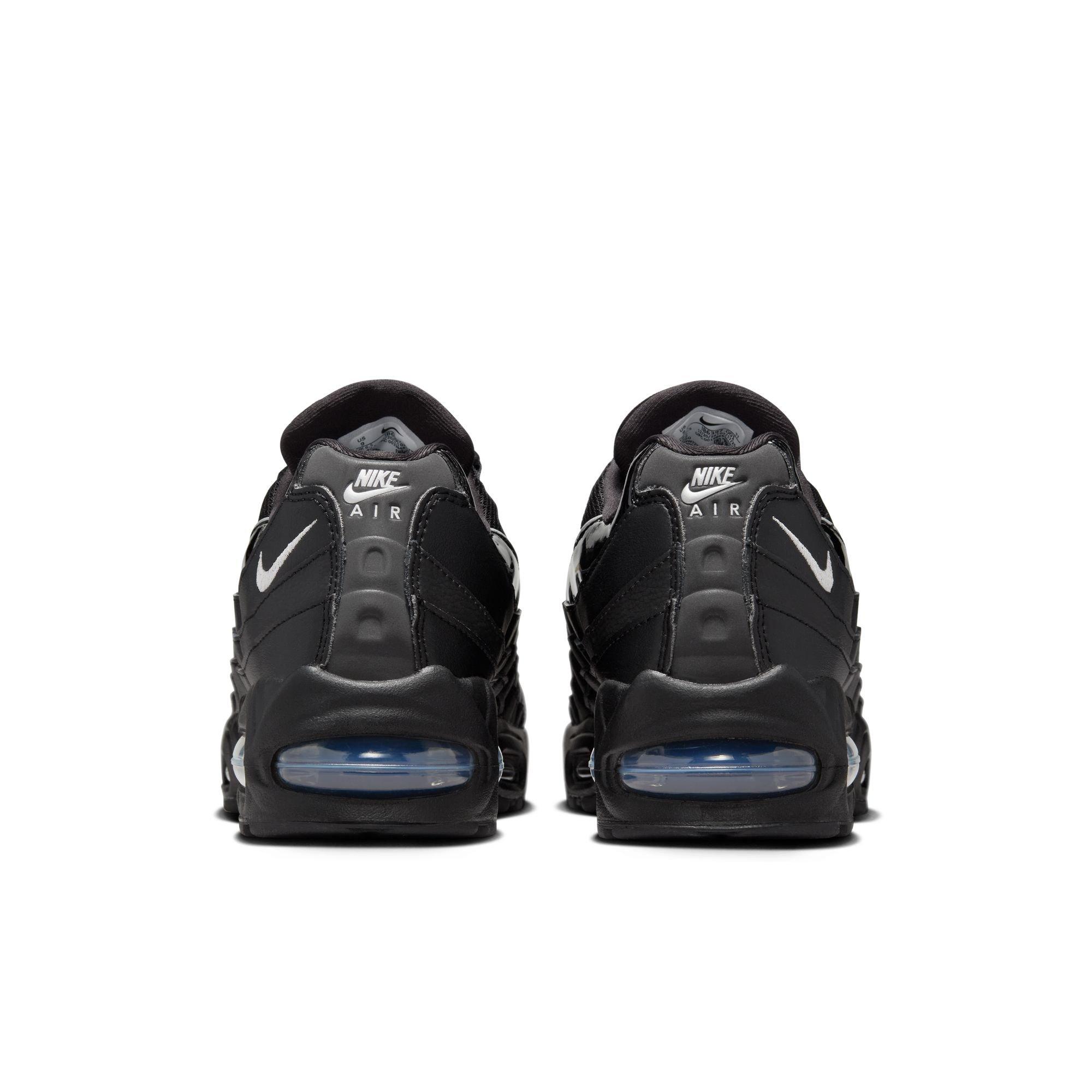 Black Metallic Silver Nike Air Max 95 Sneaker | Hibbett