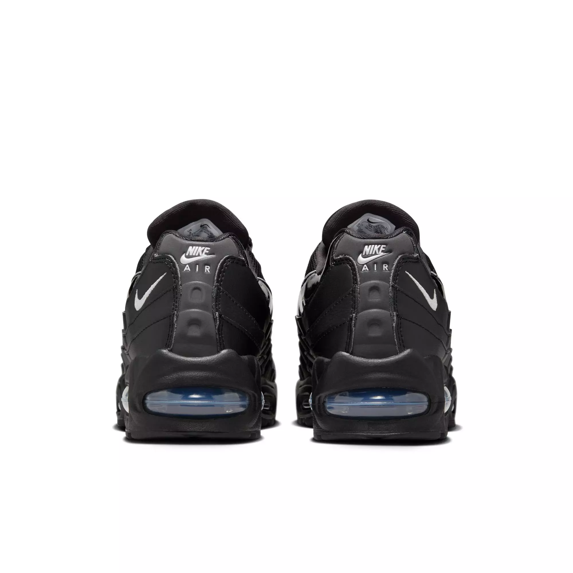 Nike Air Max 95 Big Bubble "Black/Metallic Silver/Reflect Silver" Women's Shoe - BLACK/SILVER