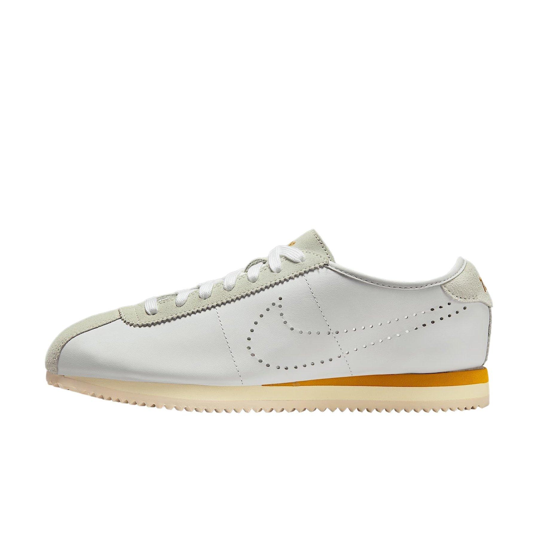 Nike Cortez Leather "White/Light Bone/Coconut Milk/Bronze" Women's Shoe - WHITE/LT BONE/MILK/BRONZE Thumbnail View 2