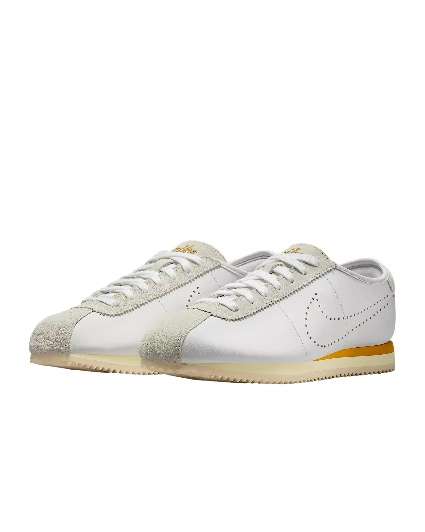 Nike Cortez Leather "White/Light Bone/Coconut Milk/Bronze" Women's Shoe - WHITE/LT BONE/MILK/BRONZE