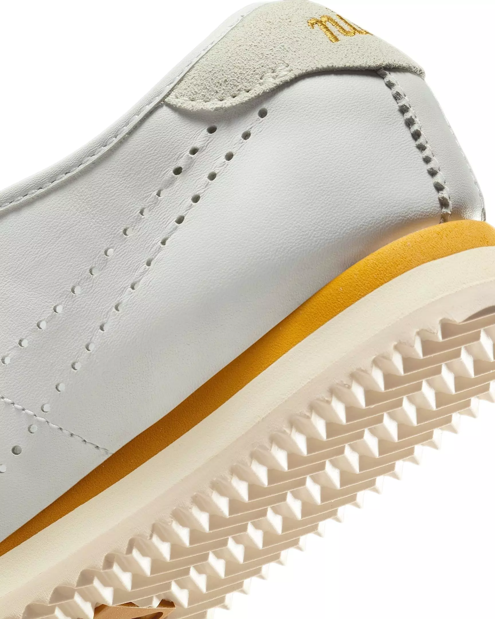 Nike Cortez Leather "White/Light Bone/Coconut Milk/Bronze" Women's Shoe - WHITE/LT BONE/MILK/BRONZE
