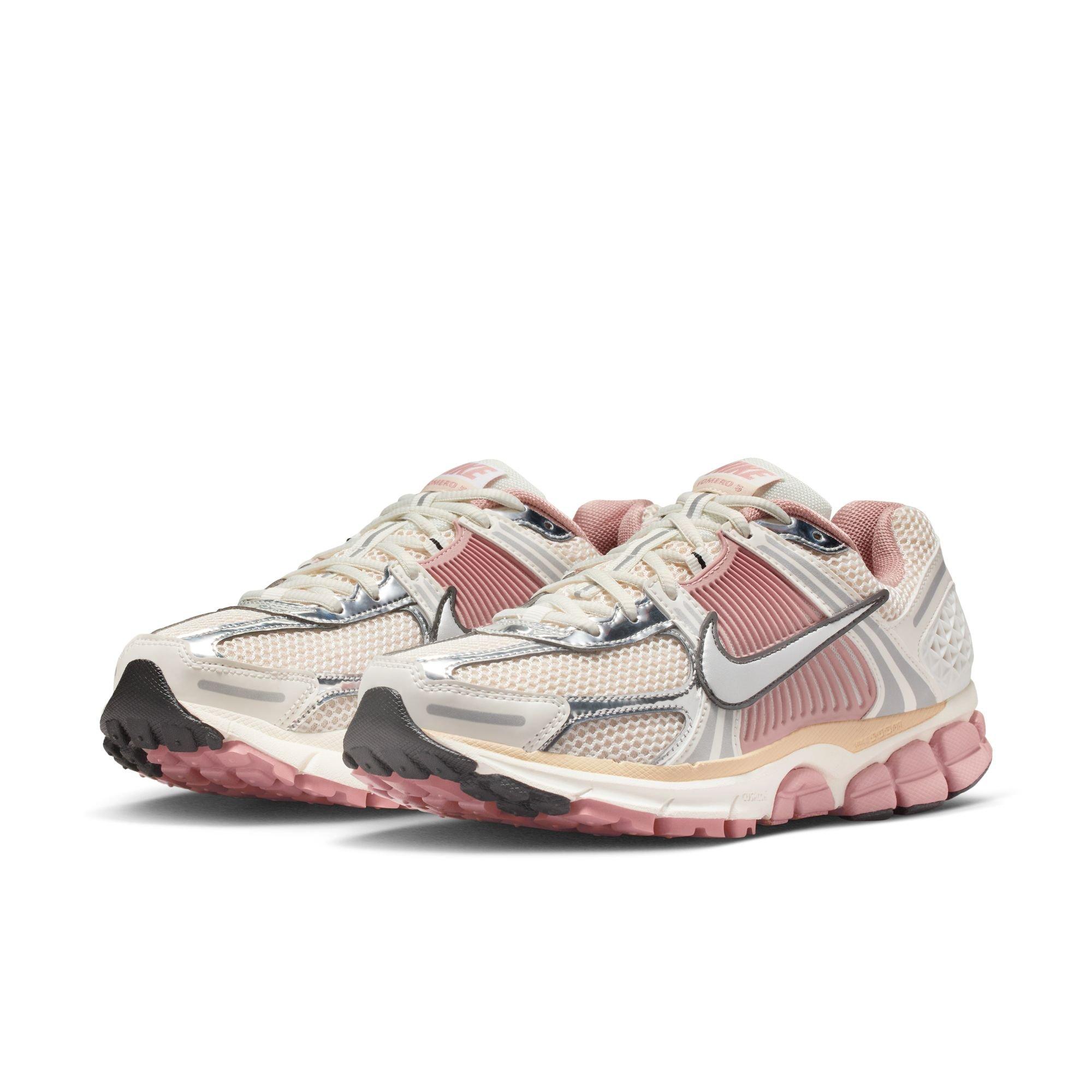 Nike Zoom Vomero 5 "Sail/Pearl White/Particle Pink" Women's Shoe - WHITE/BLACK/PINK Thumbnail View 5
