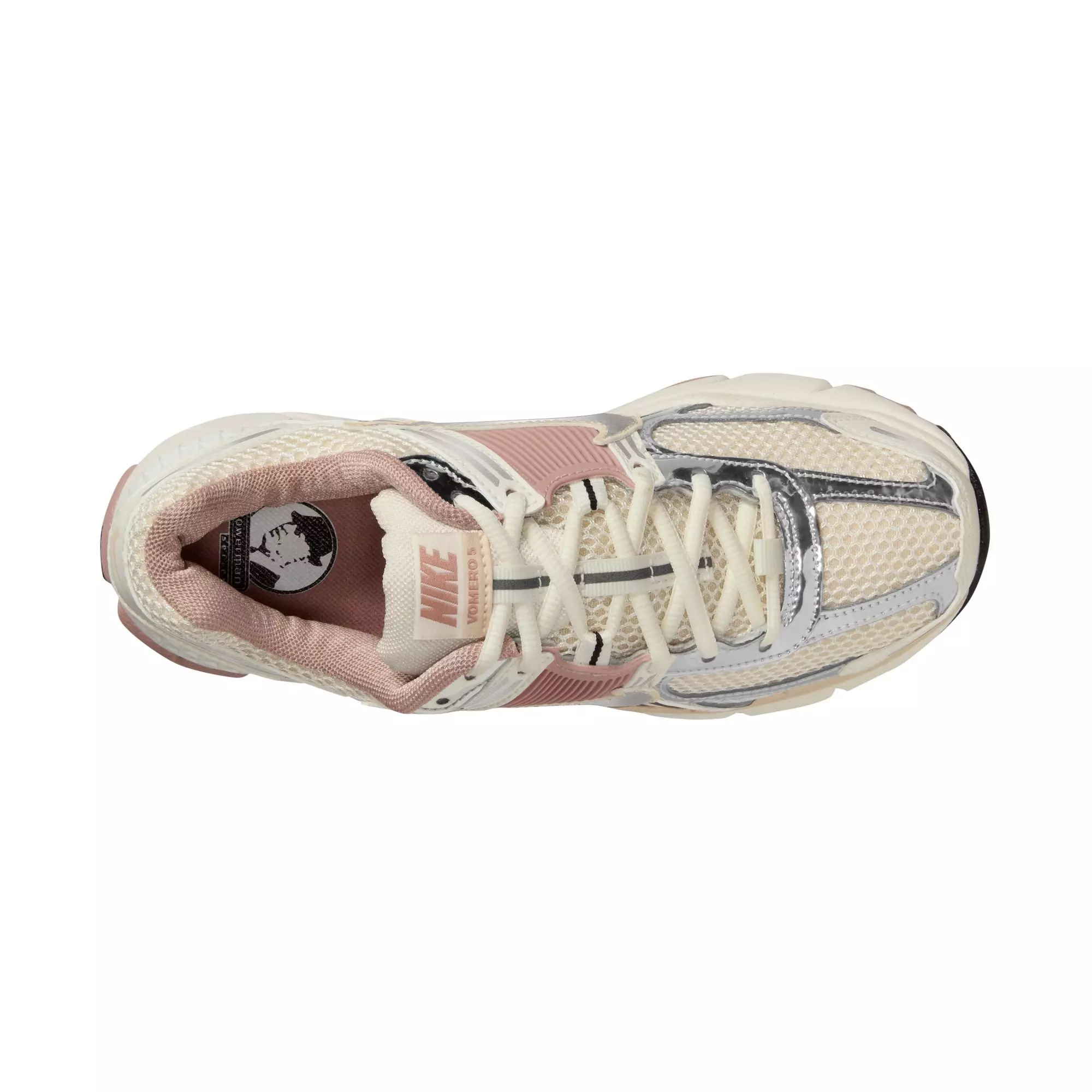 Nike Zoom Vomero 5 "Sail/Pearl White/Particle Pink" Women's Shoe - WHITE/BLACK/PINK