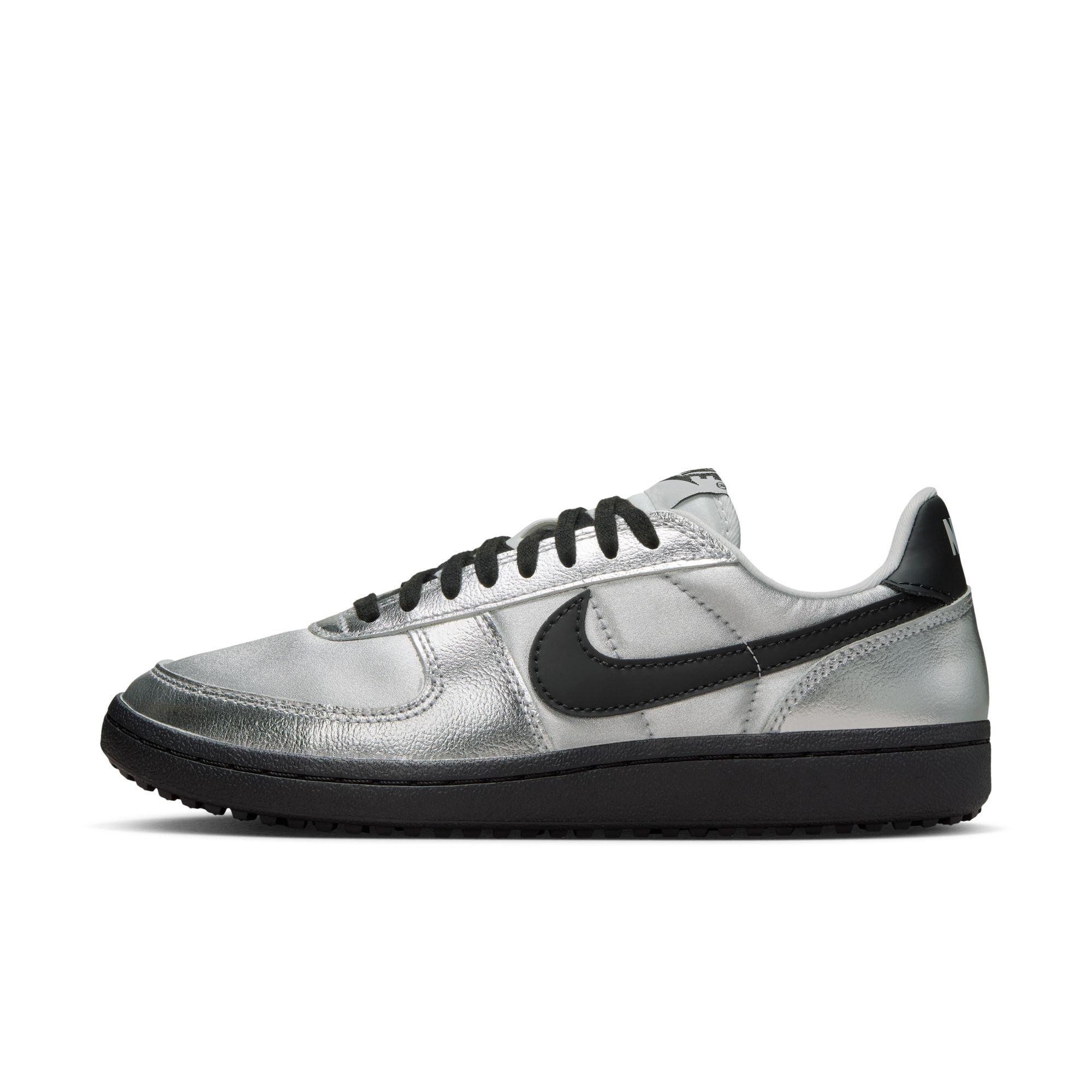 Nike Field General "Metallic Silver/Black" Women's Shoe - SILVER/BLACK Thumbnail View 3