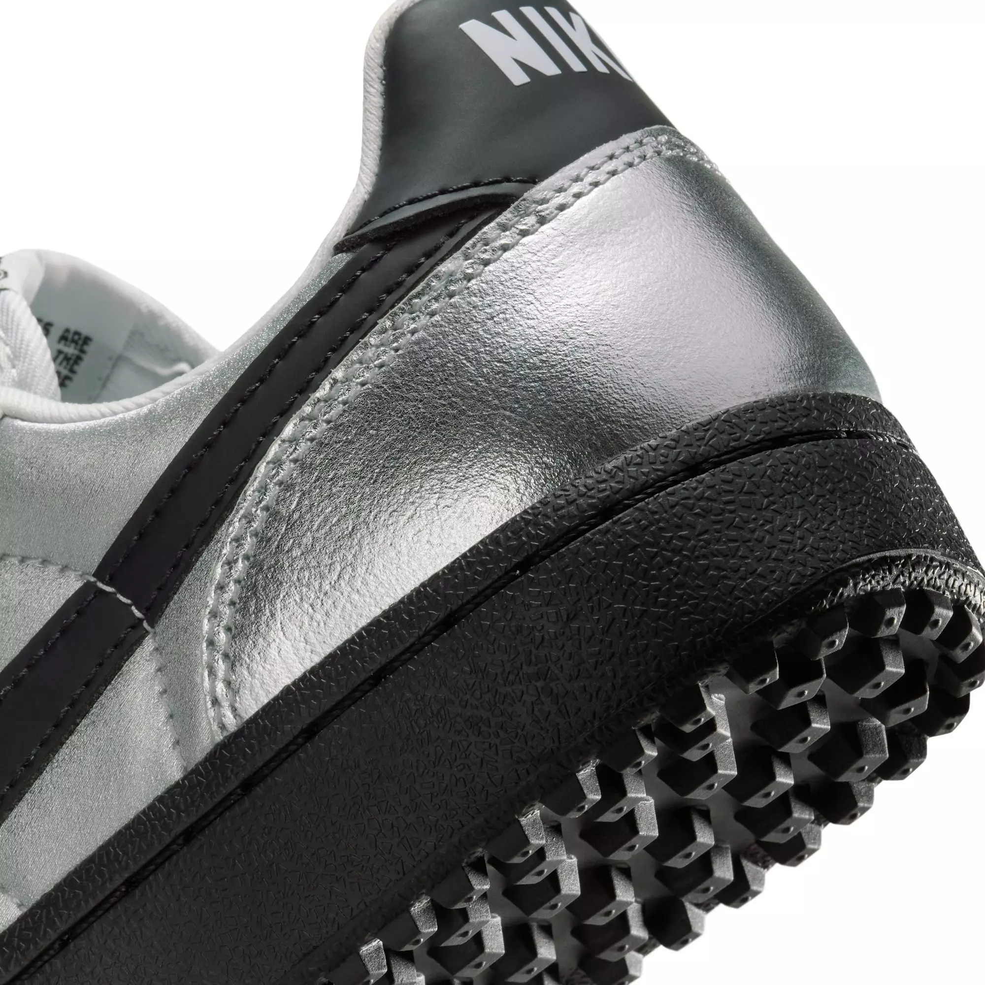 Nike Field General "Metallic Silver/Black" Women's Shoe - SILVER/BLACK