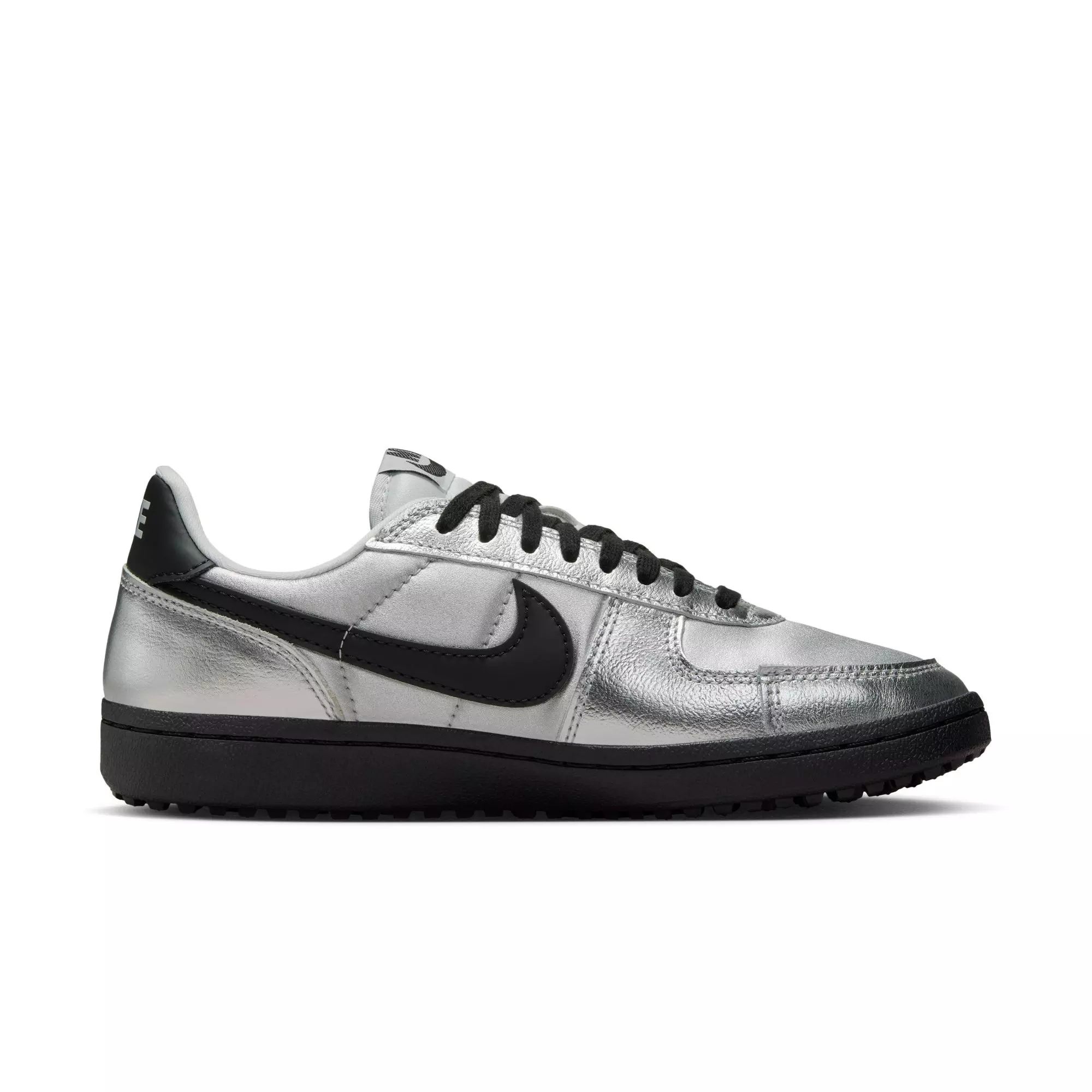 Nike Field General "Metallic Silver/Black" Women's Shoe - SILVER/BLACK