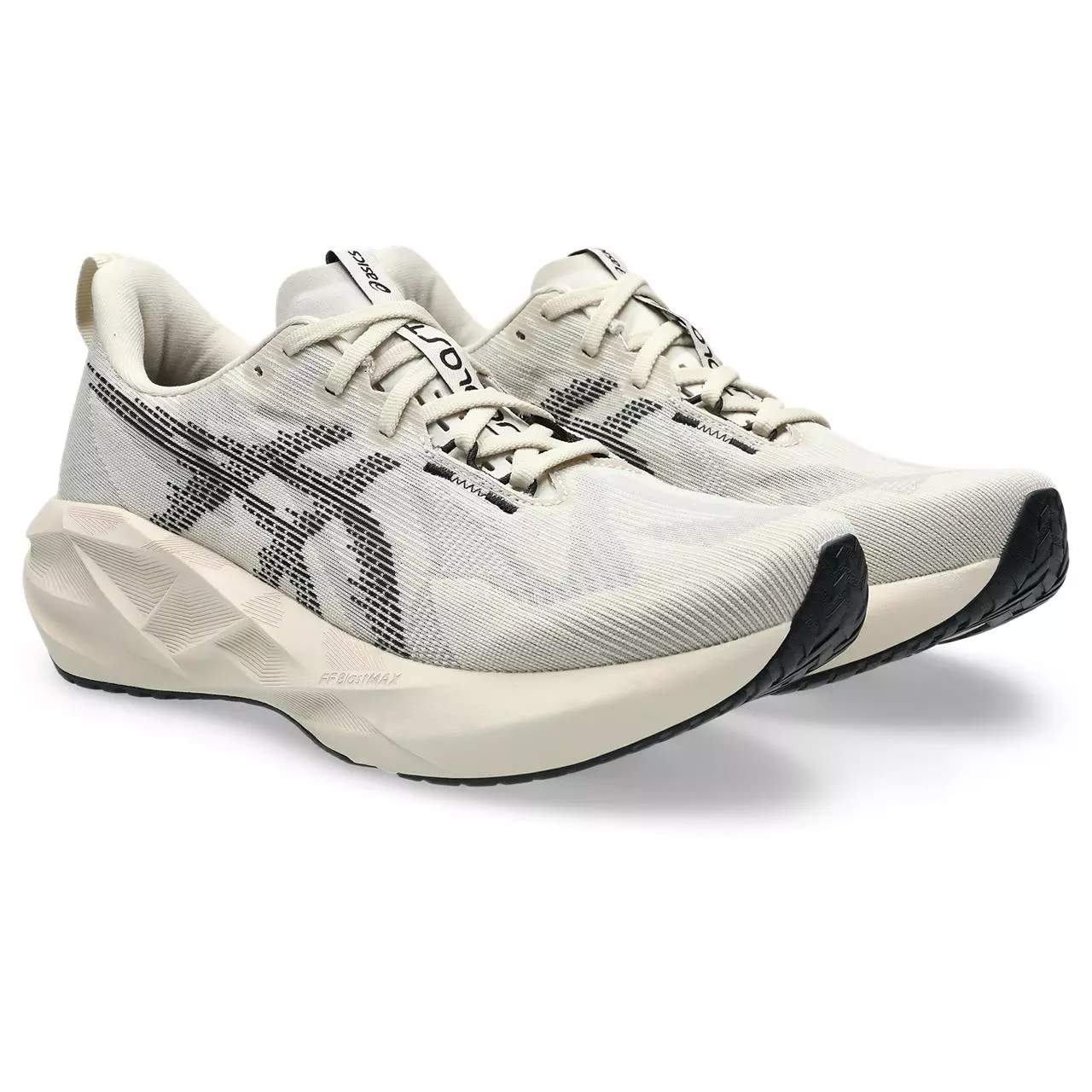 ASICS NOVABLAST 5 "Oatmeal/Black" Men's Running Shoe - TAN/BLACK