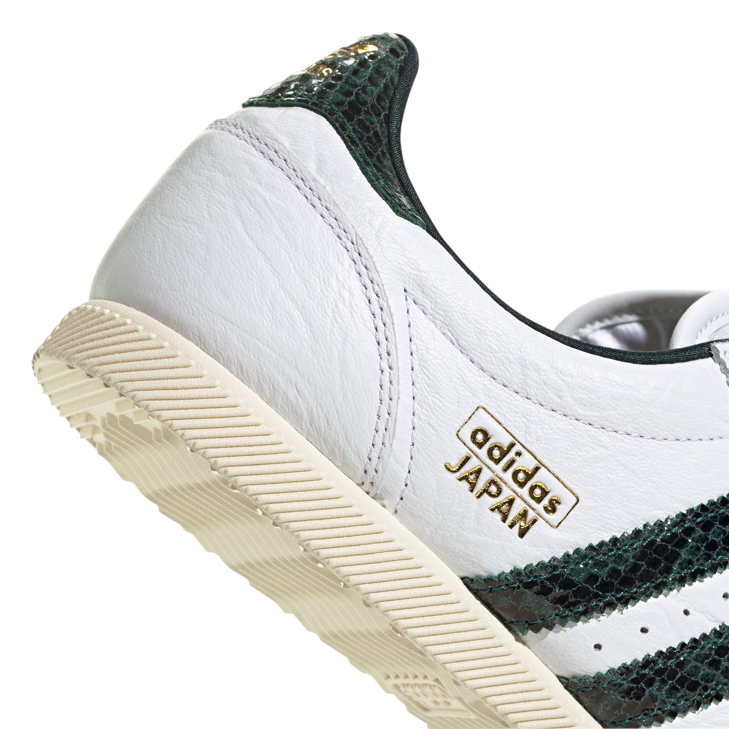 adidas Originals Japan "Snakeskin Print" Women's Shoe - WHITE/GREEN Thumbnail View 3