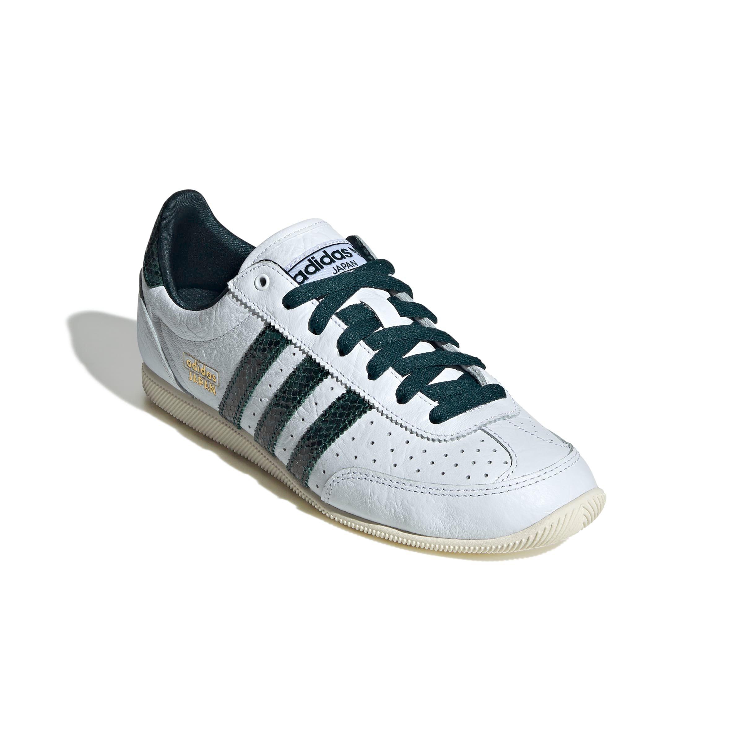 adidas Originals Japan "Snakeskin Print" Women's Shoe - WHITE/GREEN Thumbnail View 6