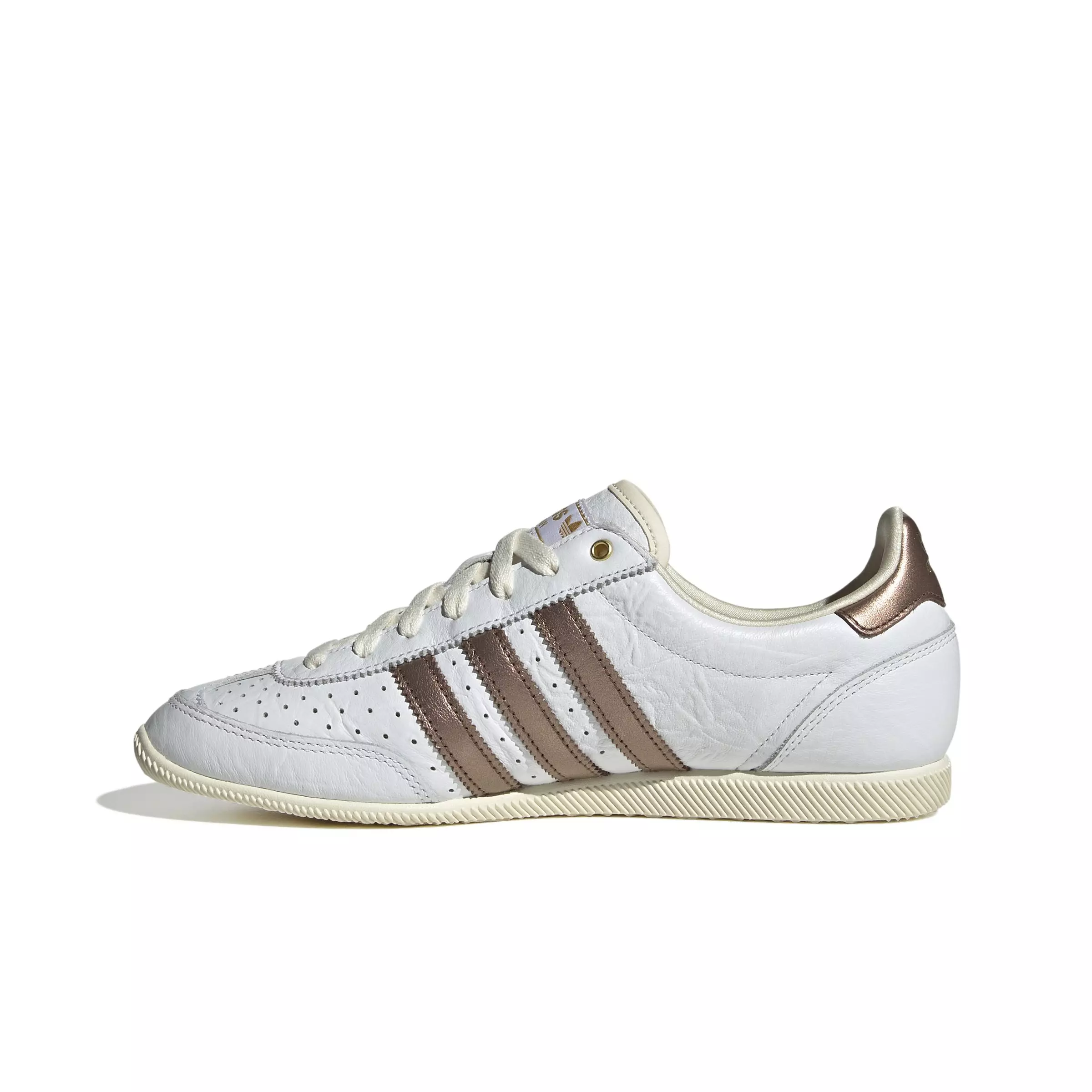adidas Originals Japan "White/Preloved Brown/Cream White" Women's Shoe - WHITE/GOLD