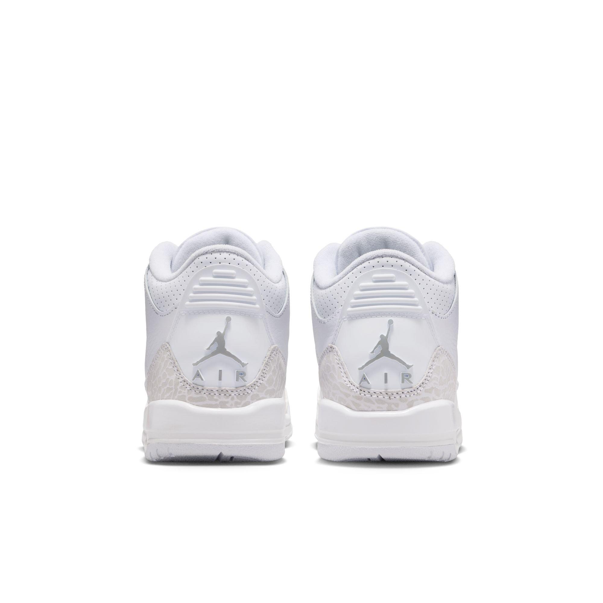Jordan 3 Retro “Pure Money” Grade School Kids' Shoe