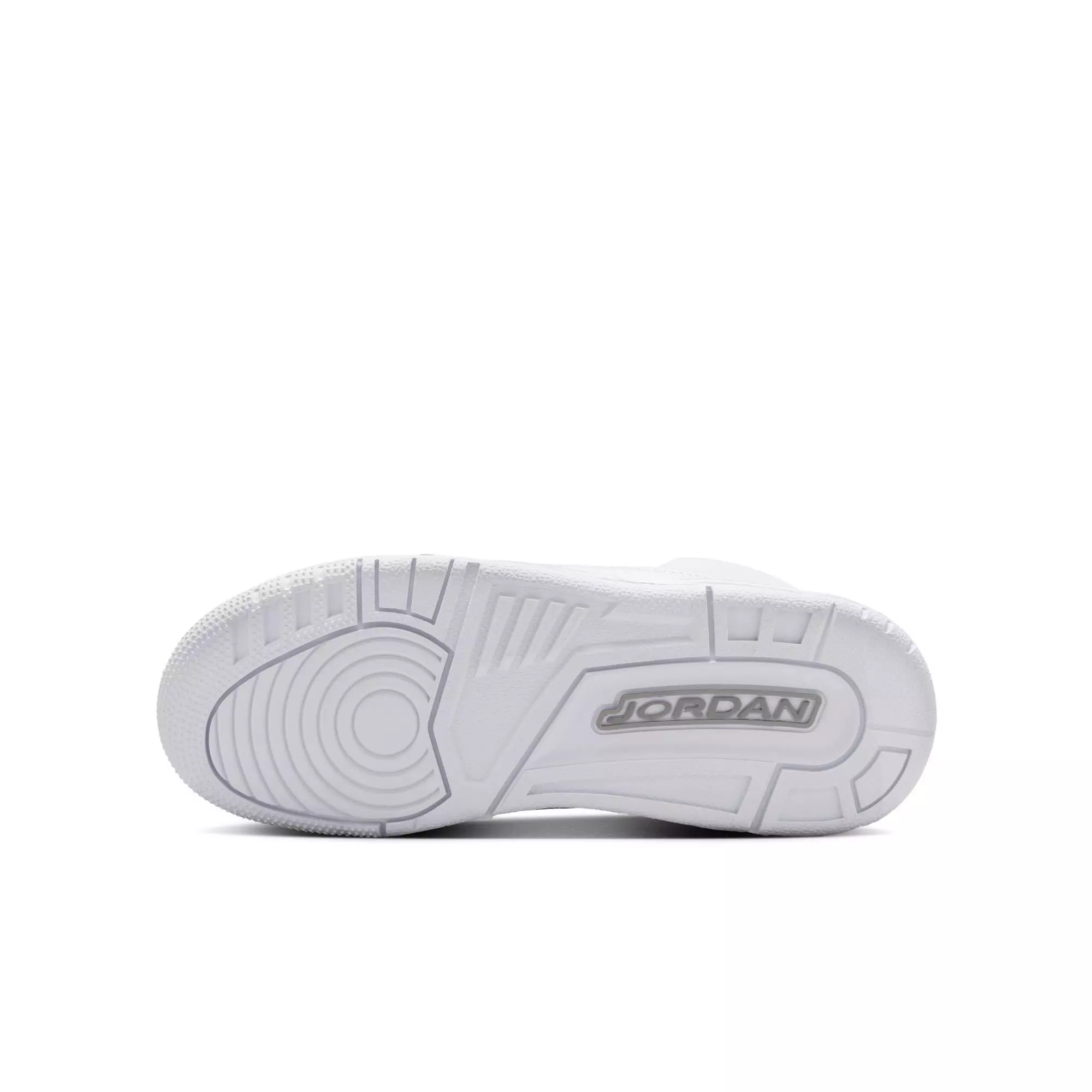 Jordan 3 Retro “Pure Money” Grade School Kids' Shoe - WHITE/METALLIC SILVER