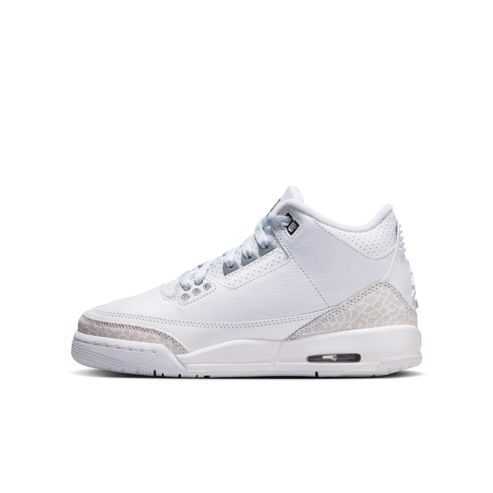 Jordan 3 Retro “Pure Money” Grade School Kids' Shoe