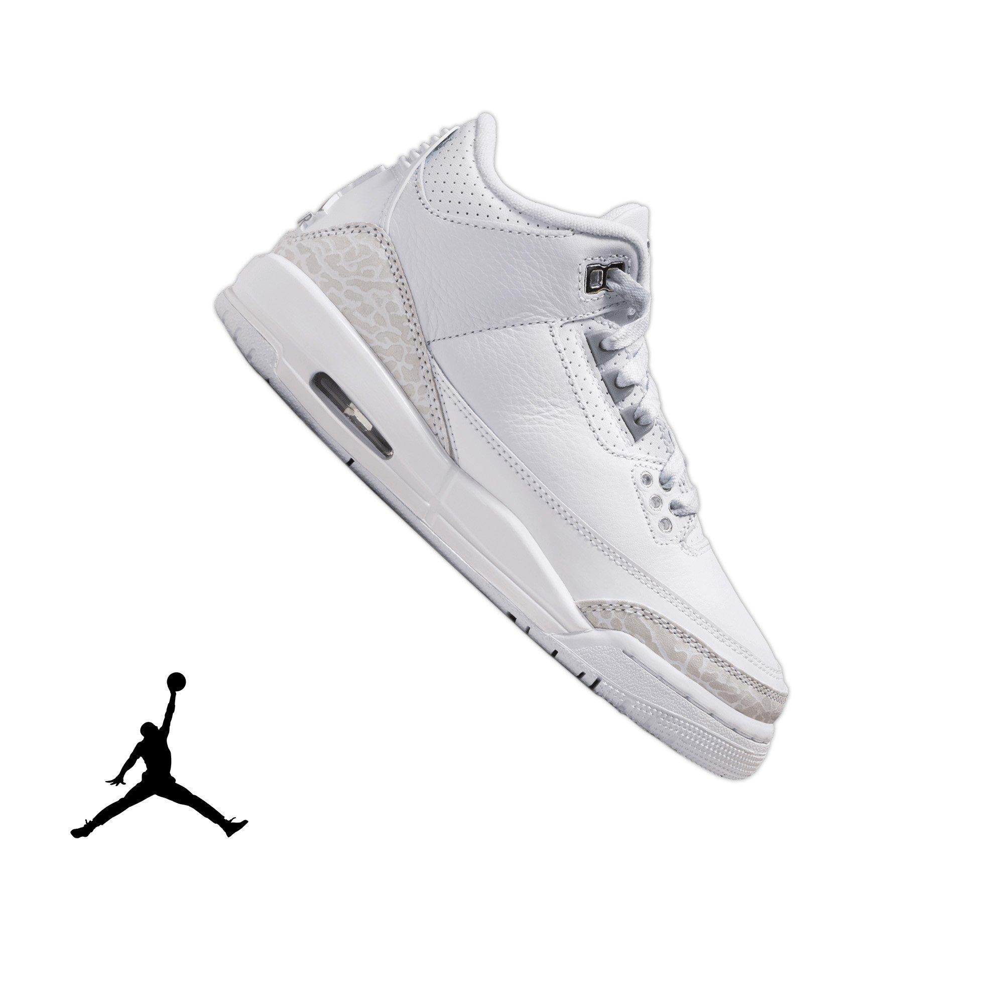 Jordan 3 Retro “Pure Money” Grade School Kids' Shoe