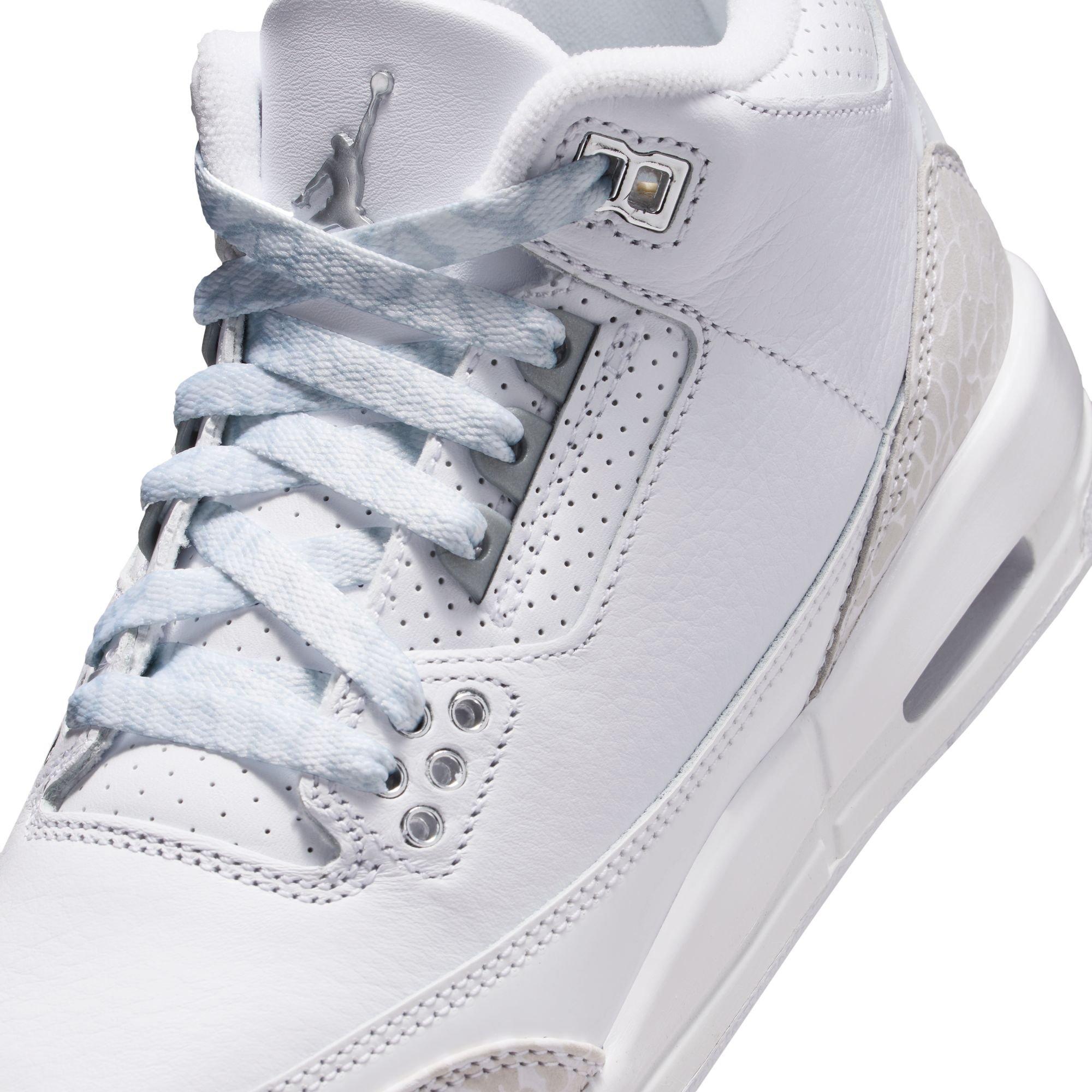 Jordan 3 Retro “Pure Money” Grade School Kids' Shoe