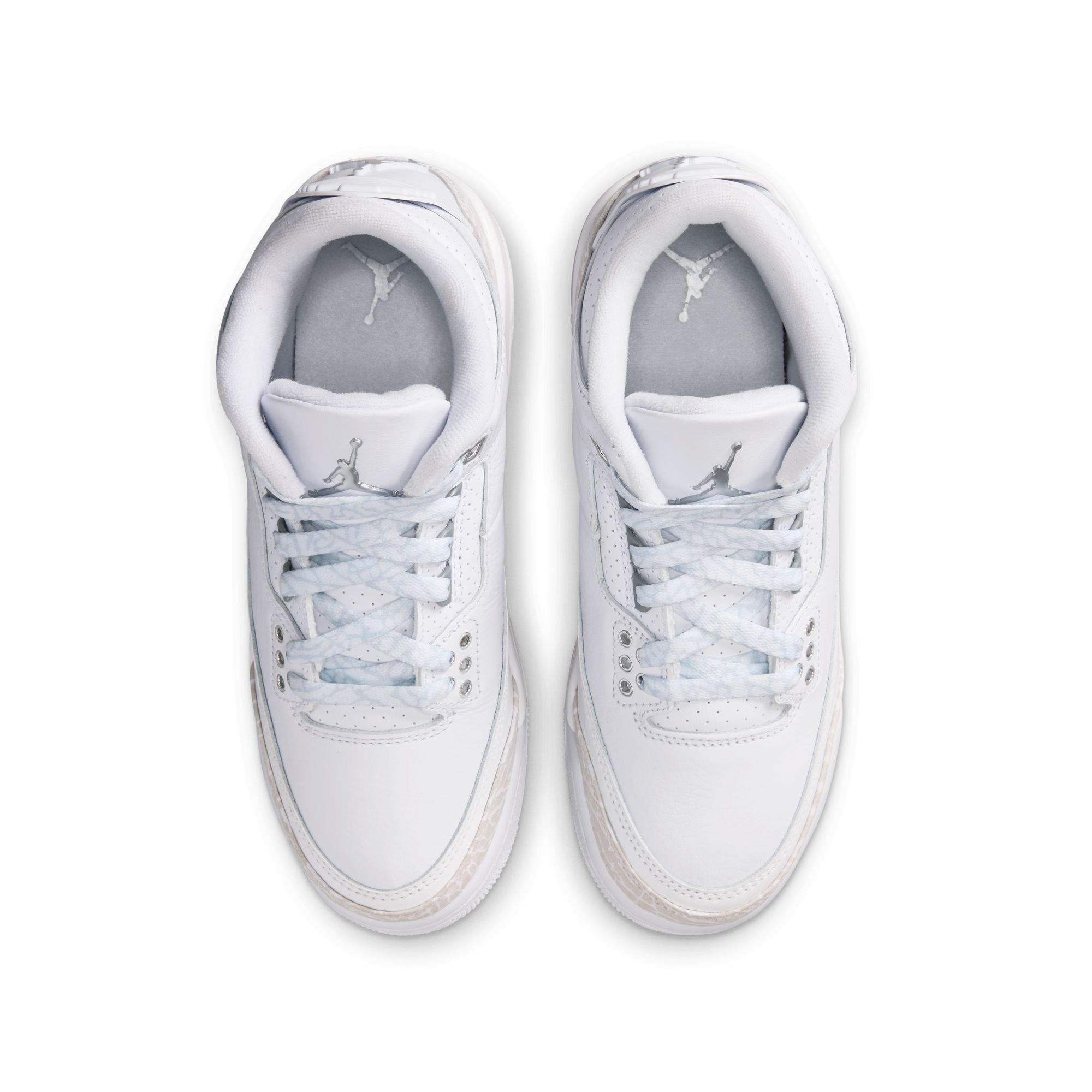 Jordan 3 Retro “Pure Money” Grade School Kids' Shoe