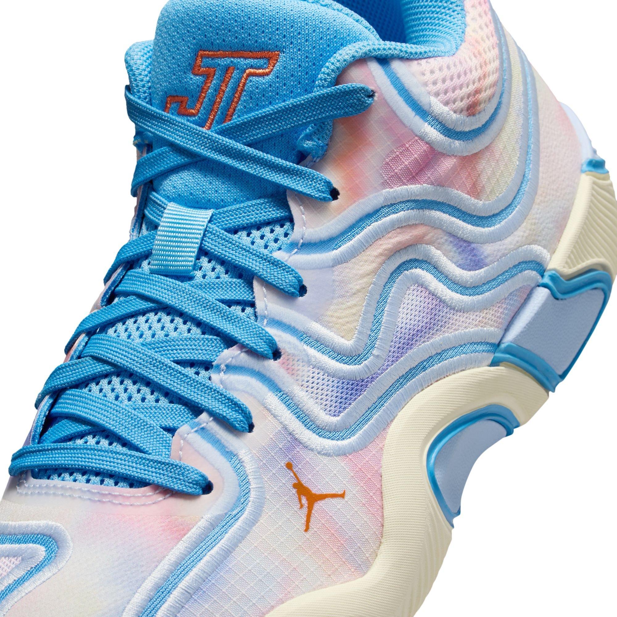 Jordan Tatum 3 "Tie Dye" Grade School Kids' Basketball Shoe