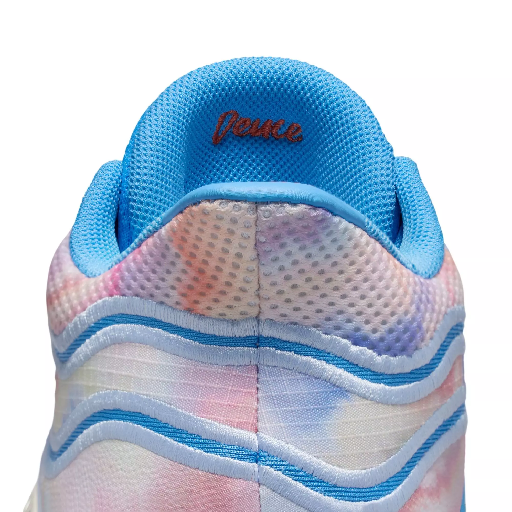 Jordan Tatum 3 "Tie Dye" Grade School Kids' Basketball Shoe - UNIVERSITY BLUE/CAMELLIA/PALE IVORY