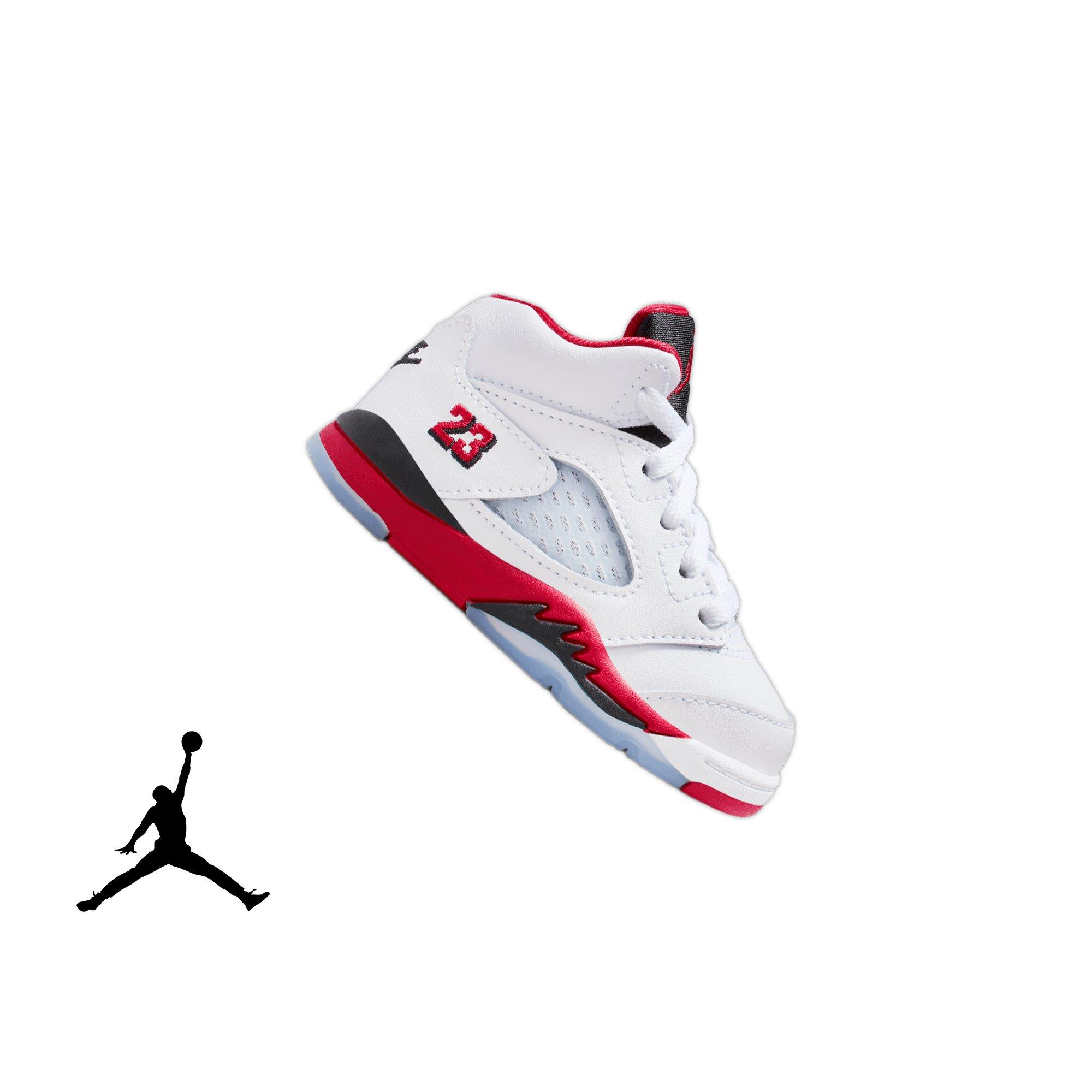 Jordan 5 Retro Toddler Kids' "Fire Red" Shoe