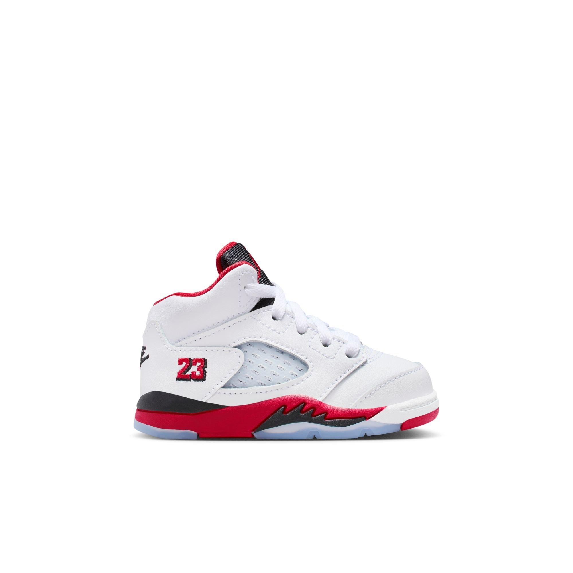 Jordan 5 Retro Toddler Kids' "Fire Red" Shoe