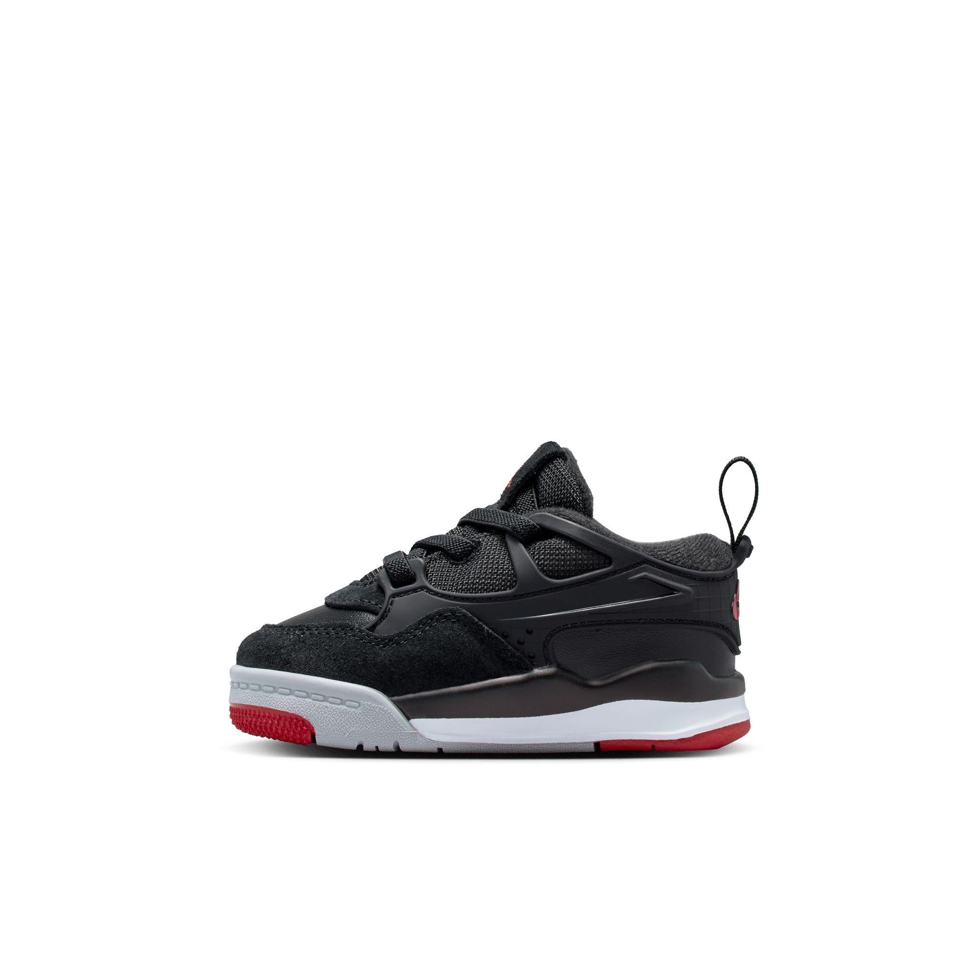 Jordan 4 RM Toddler Boys' "Black/Varsity Red/Wolf Grey/White" Shoe​