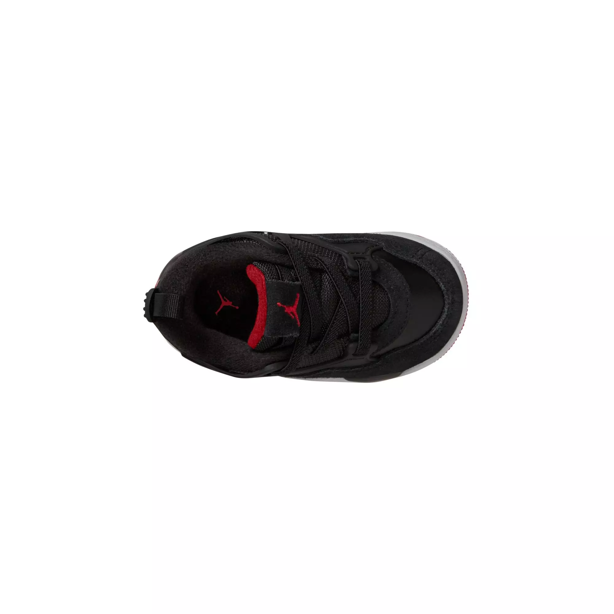 Jordan 4 RM "Black/Varsity Red/Wolf Grey/White" Toddler Boys' Shoe - BLACK/RED