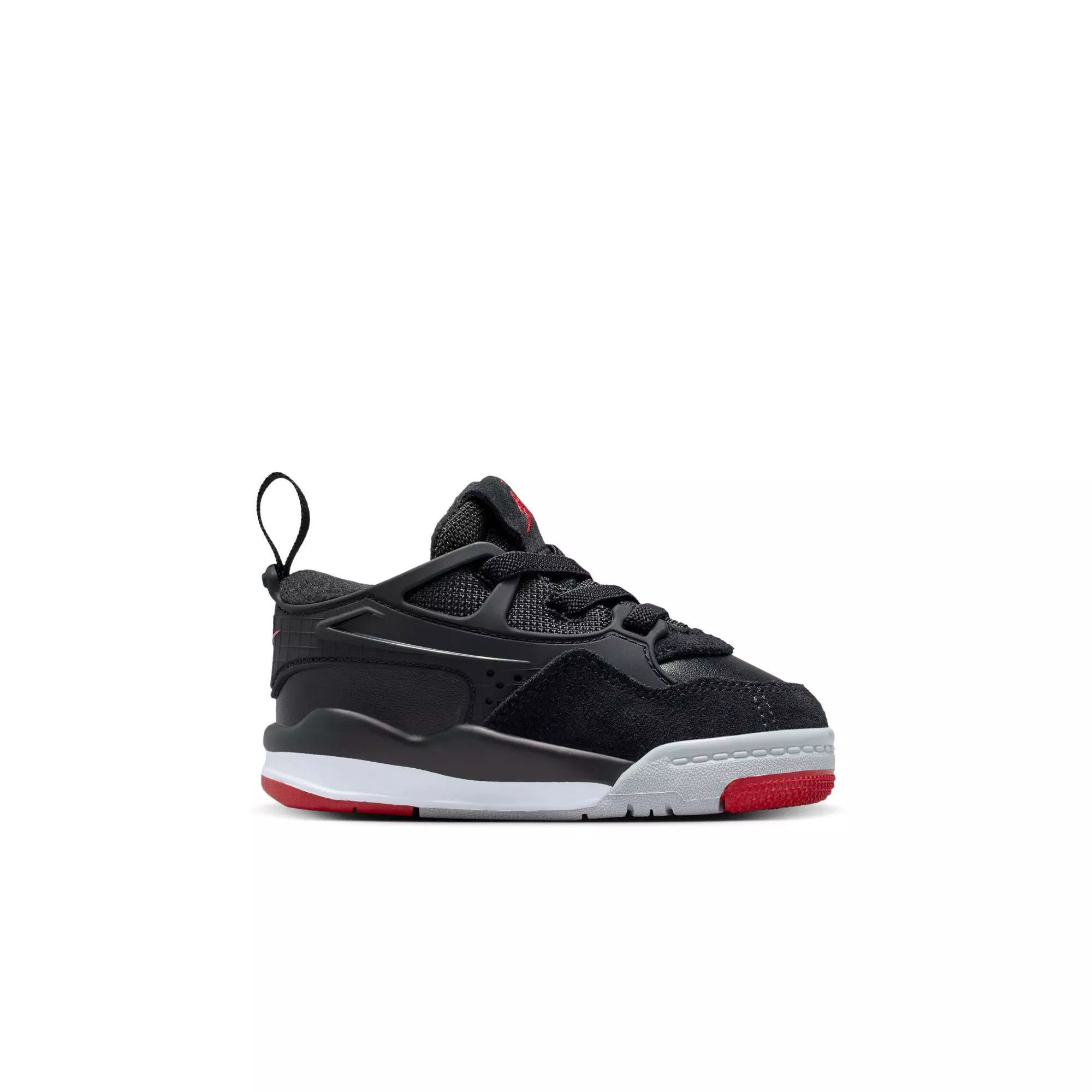 Jordan 4 RM "Black/Varsity Red/Wolf Grey/White" Toddler Boys' Shoe - BLACK/RED