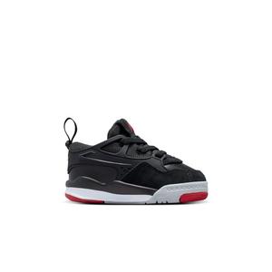 Jordan 4 RM "Black/Varsity Red/Wolf Grey/White" Toddler Boys' Shoe