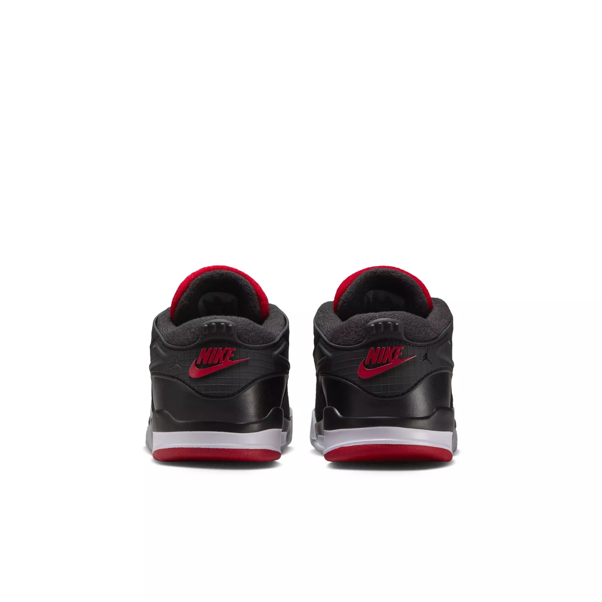 Jordan 4 RM "Black/Varsity Red/Wolf Grey/White" Preschool Boys' Shoe - BLACK/RED