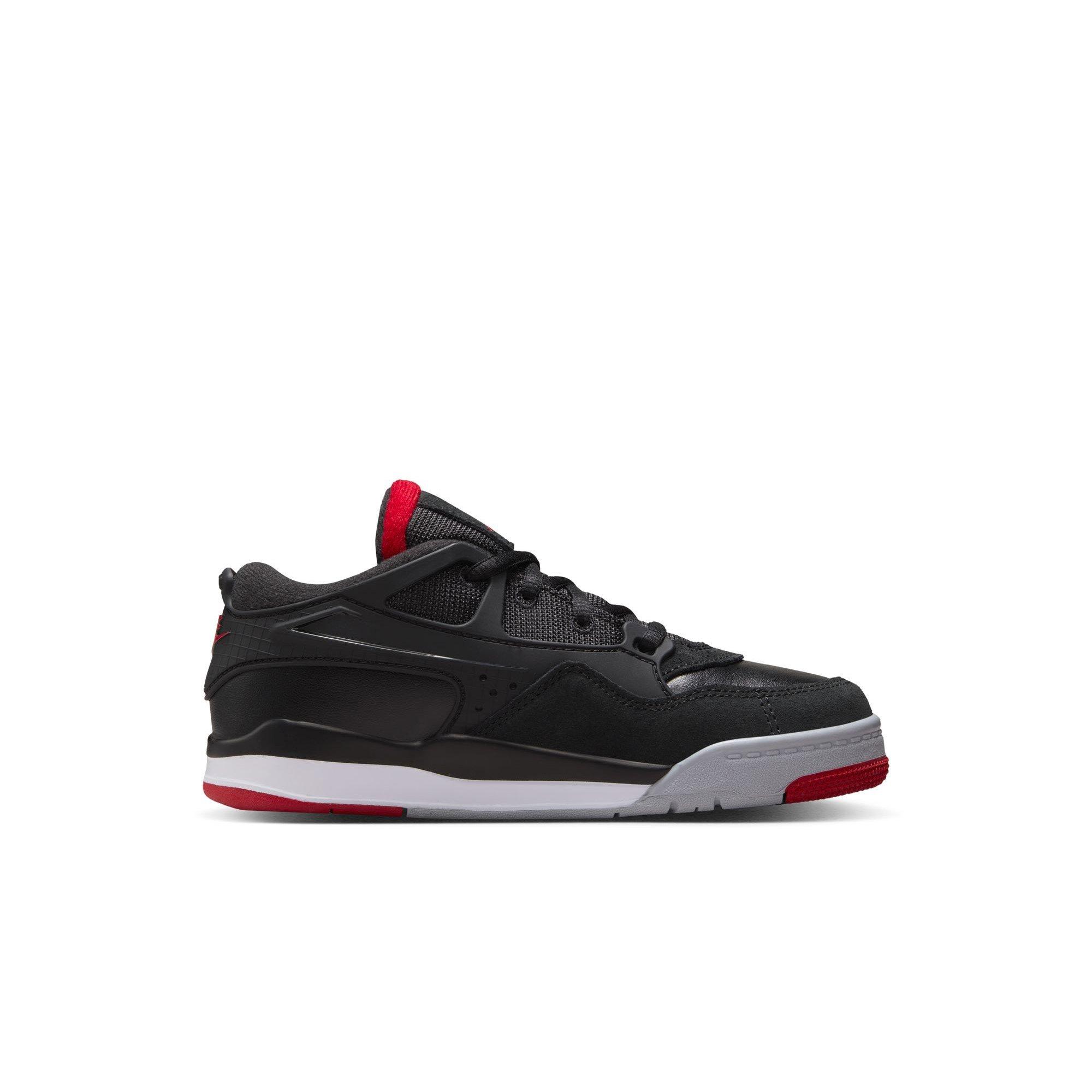 Jordan 4 RM Preschool Boys' "Black/Varsity Red/Wolf Grey/White" Shoe