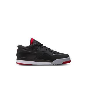 Jordan 4 RM "Black/Varsity Red/Wolf Grey/White" Preschool Boys' Shoe
