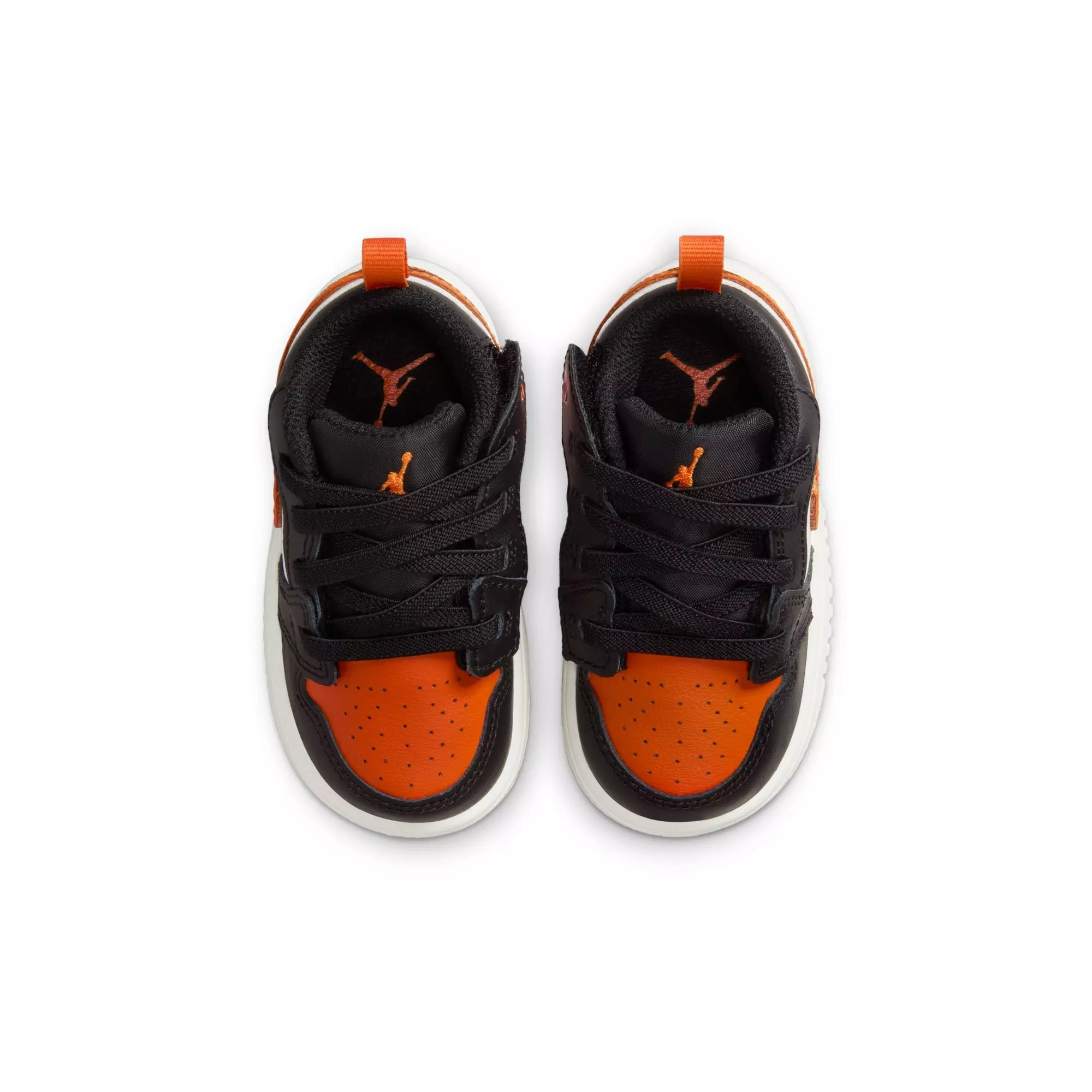 Jordan 1 Low Alt "Black/Starfish/White/Sail" Toddler Boys' Shoe - ORANGE/BLACK