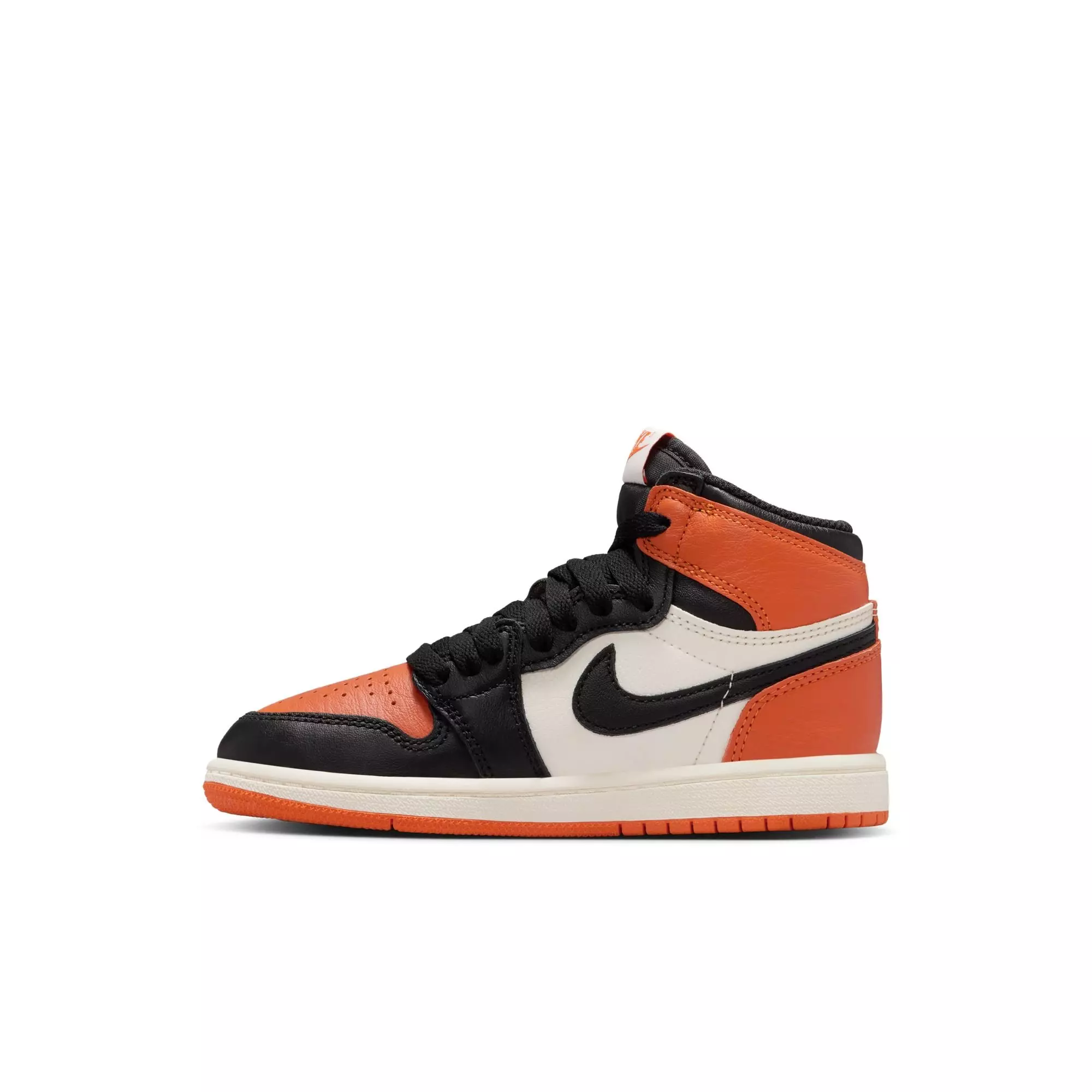 Jordan 1 Retro High OG "Shattered Backboard" Preschool Kids' Shoe - BLACK/SAIL/STARFISH