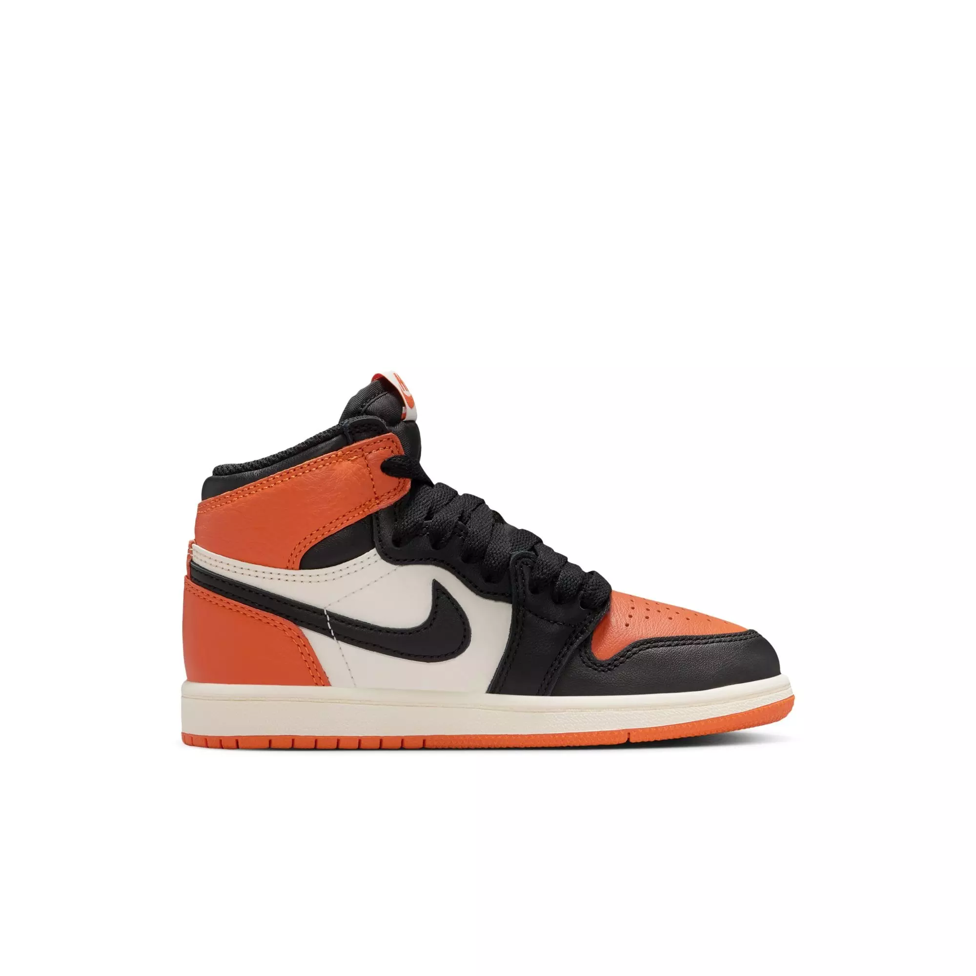 Jordan 1 Retro High OG "Shattered Backboard" Preschool Kids' Shoe - BLACK/SAIL/STARFISH