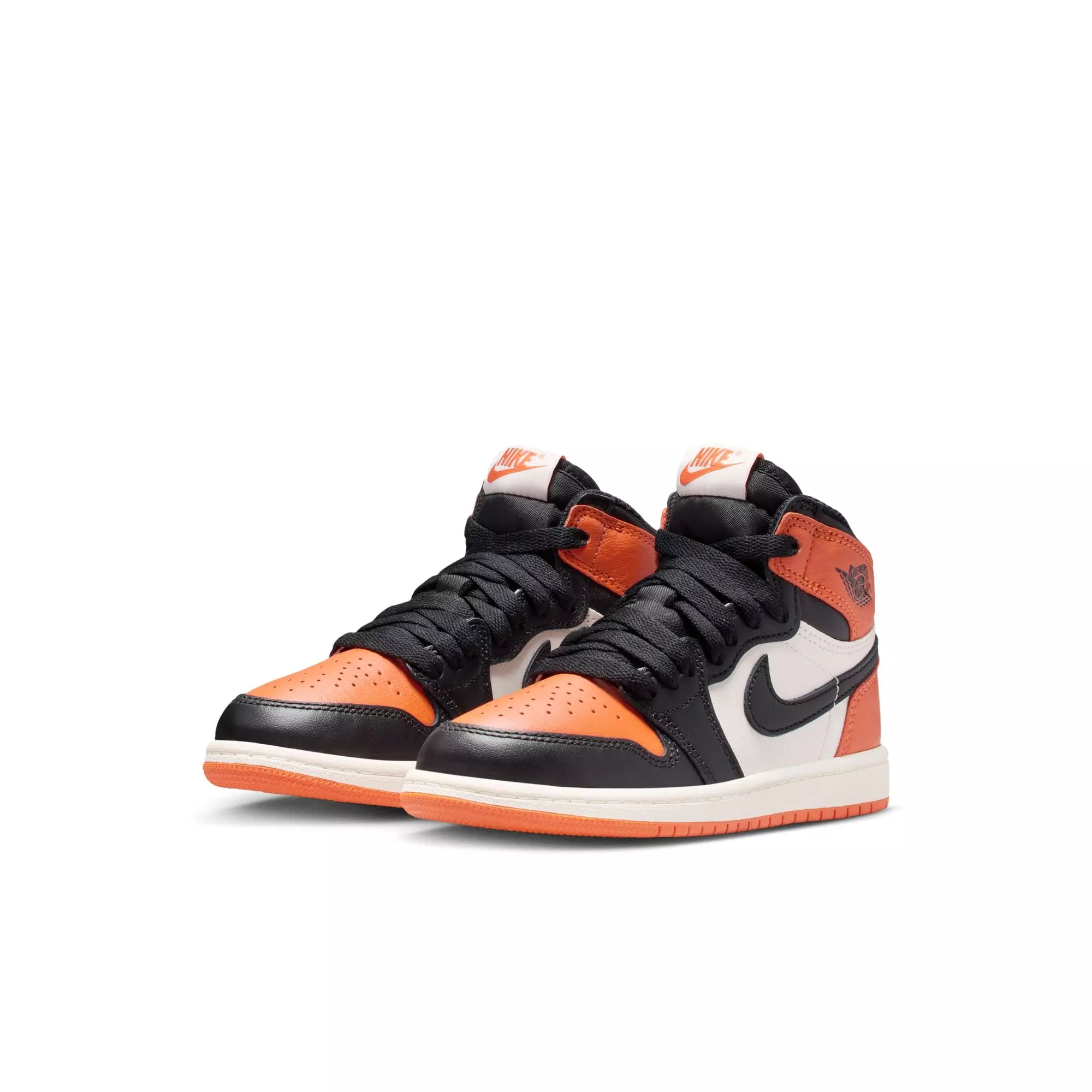 Jordan 1 Retro High OG "Shattered Backboard" Preschool Kids' Shoe - BLACK/SAIL/STARFISH