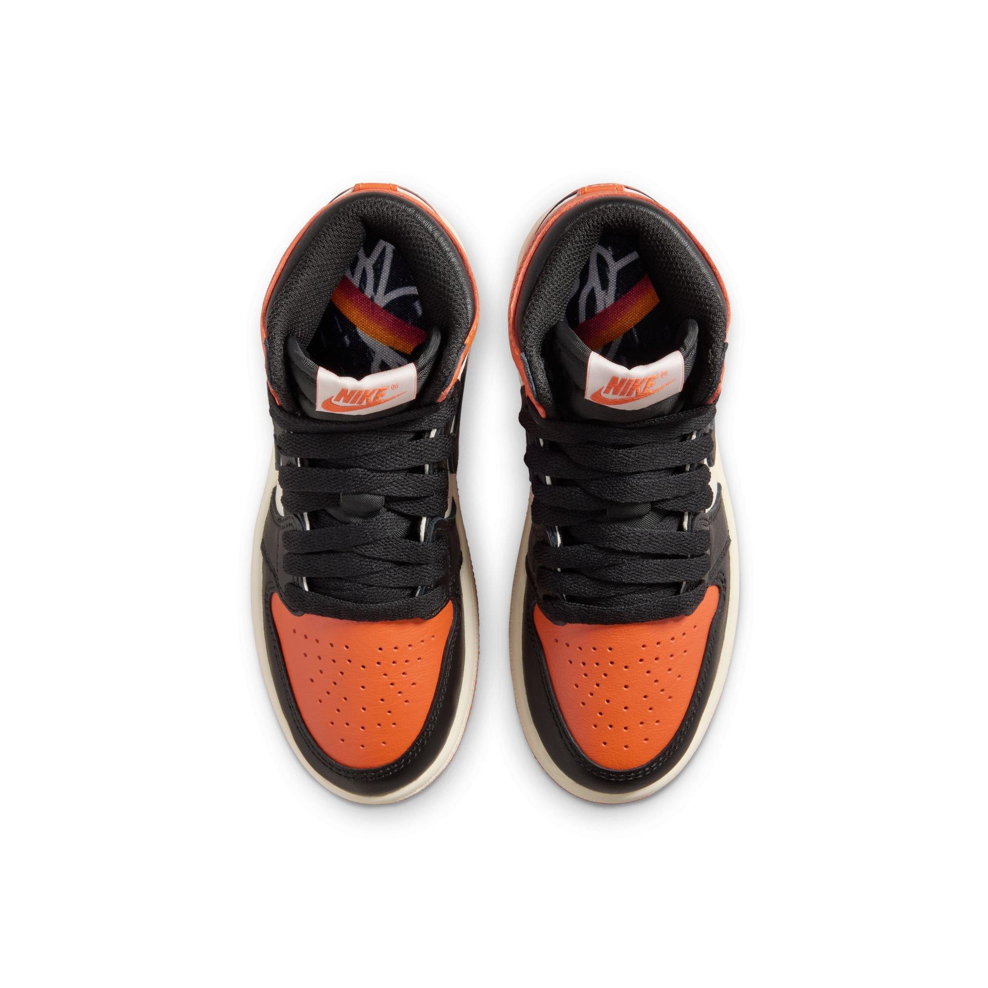 Jordan 1 Retro High OG "Shattered Backboard" Kids' Preschool Shoe