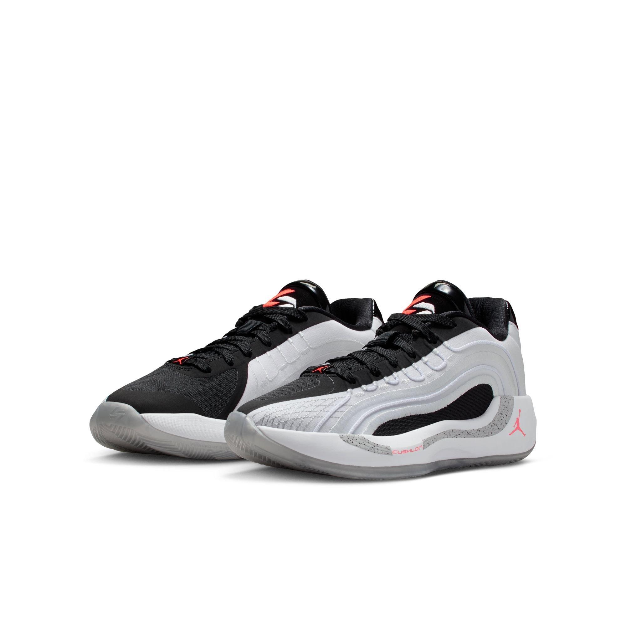 Jordan Luka 4 "White Cement" Kids' Grade School Basketball Shoe