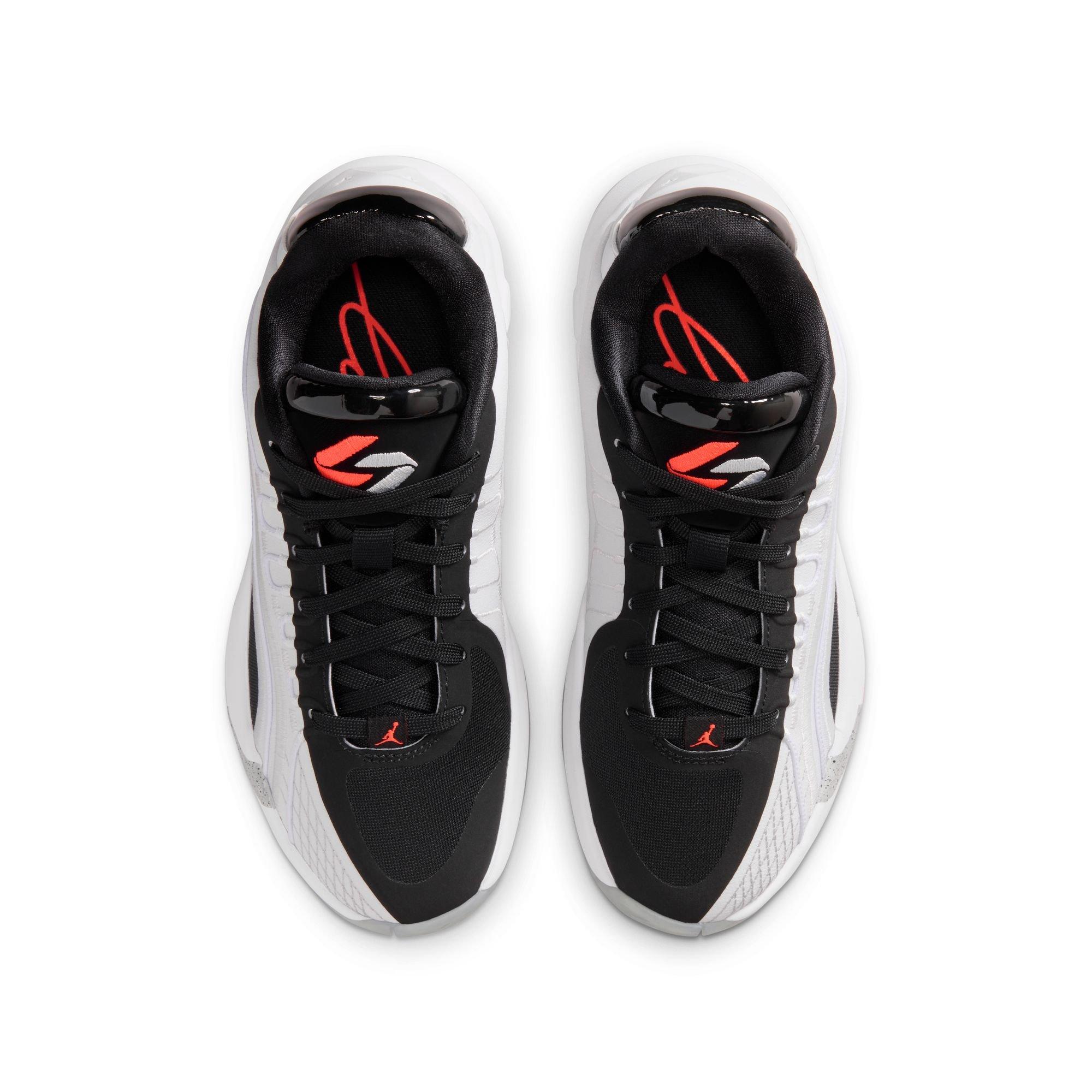 Jordan Luka 4 "White Cement" Kids' Grade School Basketball Shoe