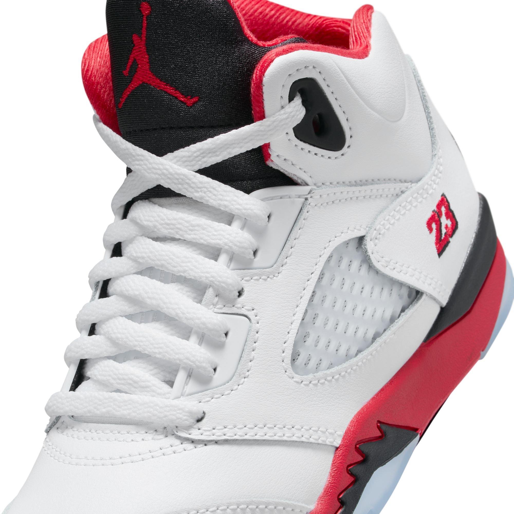 Jordan 5 Retro Preschool Kids' "Fire Red" Shoe